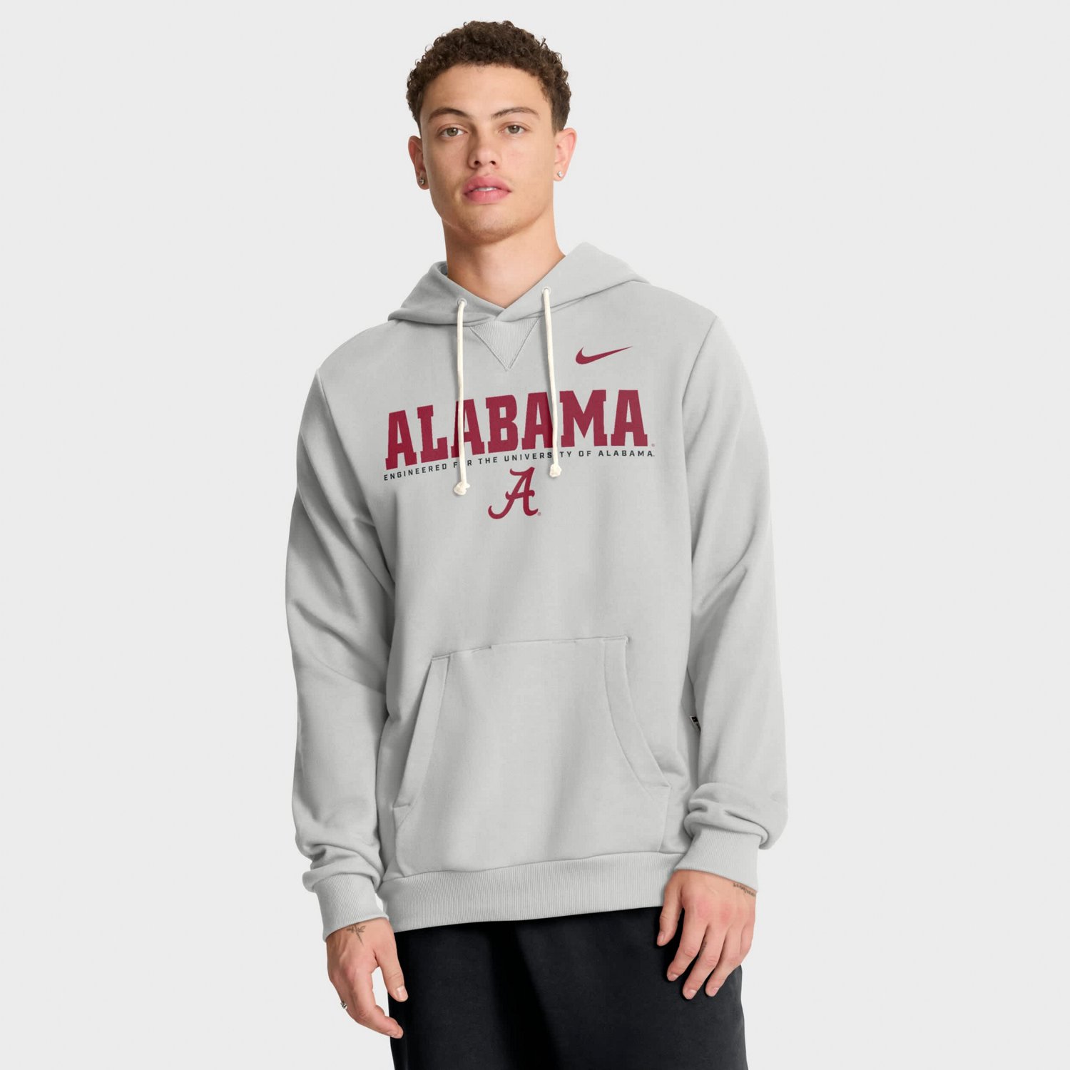 Nike Alabama Crimson Tide 2025 Sideline Standard Issue Dri-FIT Hoodie - view number 1