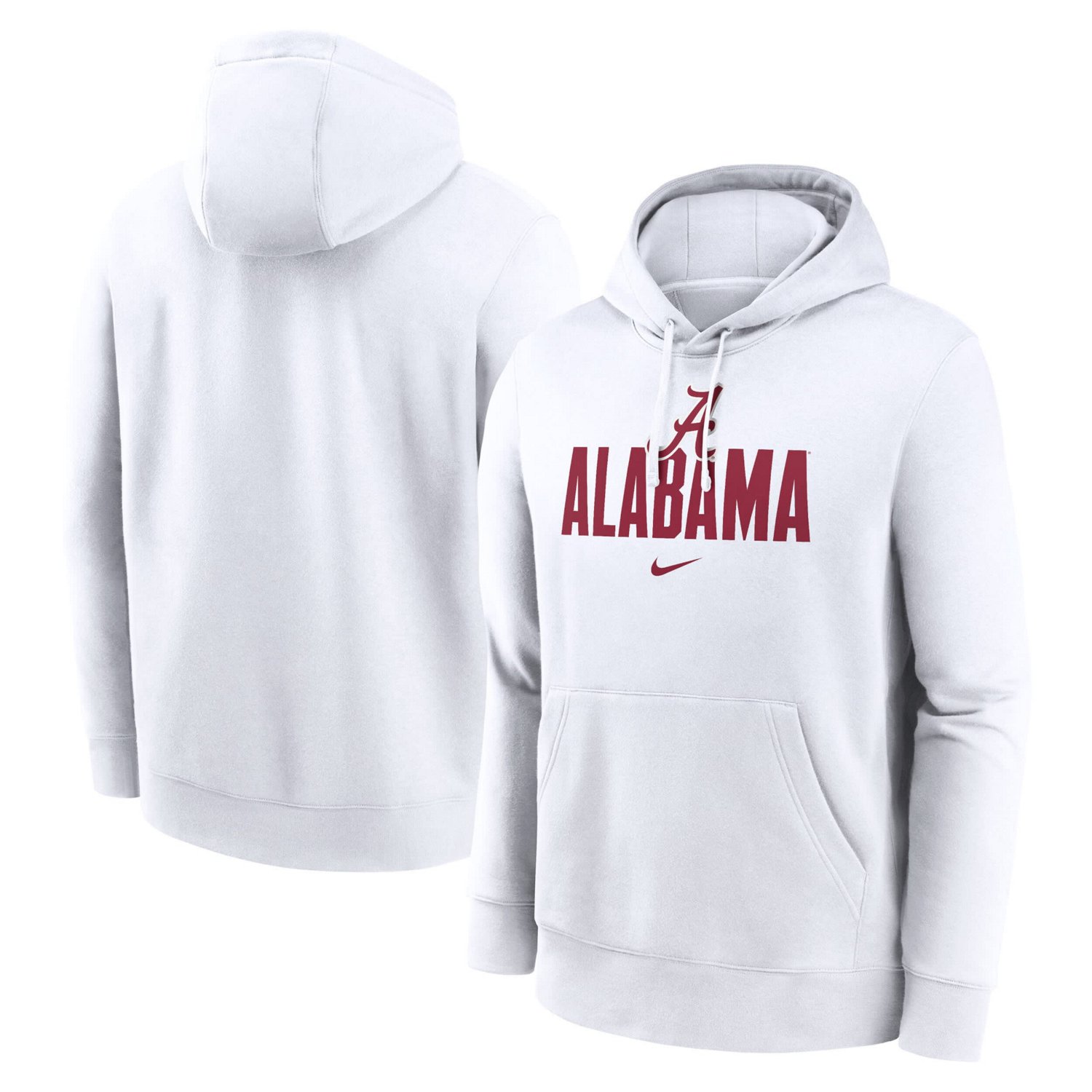 Nike Alabama Crimson Tide Primetime Club Fleece Pullover Hoodie - view number 1