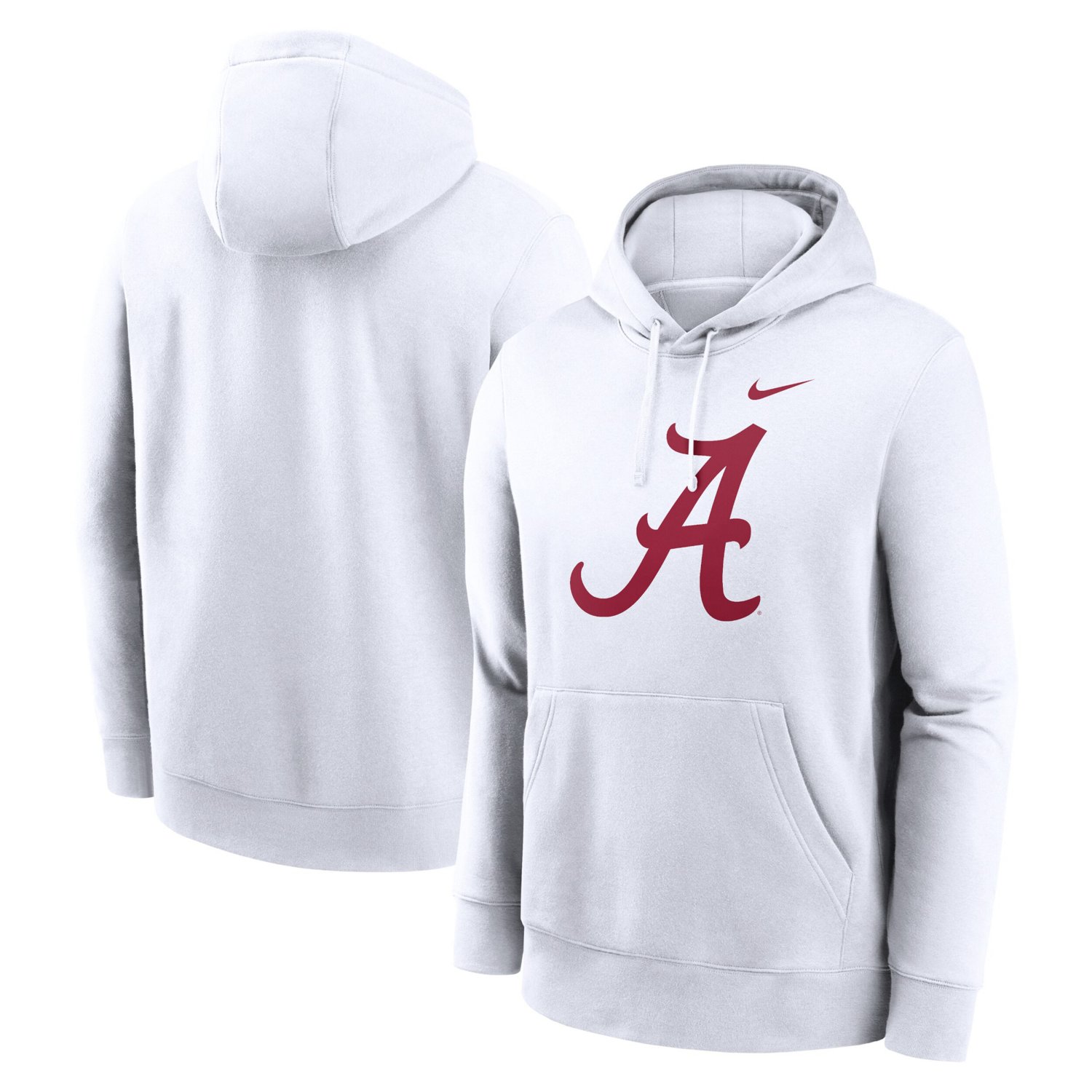 Nike Alabama Crimson Tide Primetime Evergreen Club Fleece Pullover Hoodie - view number 1