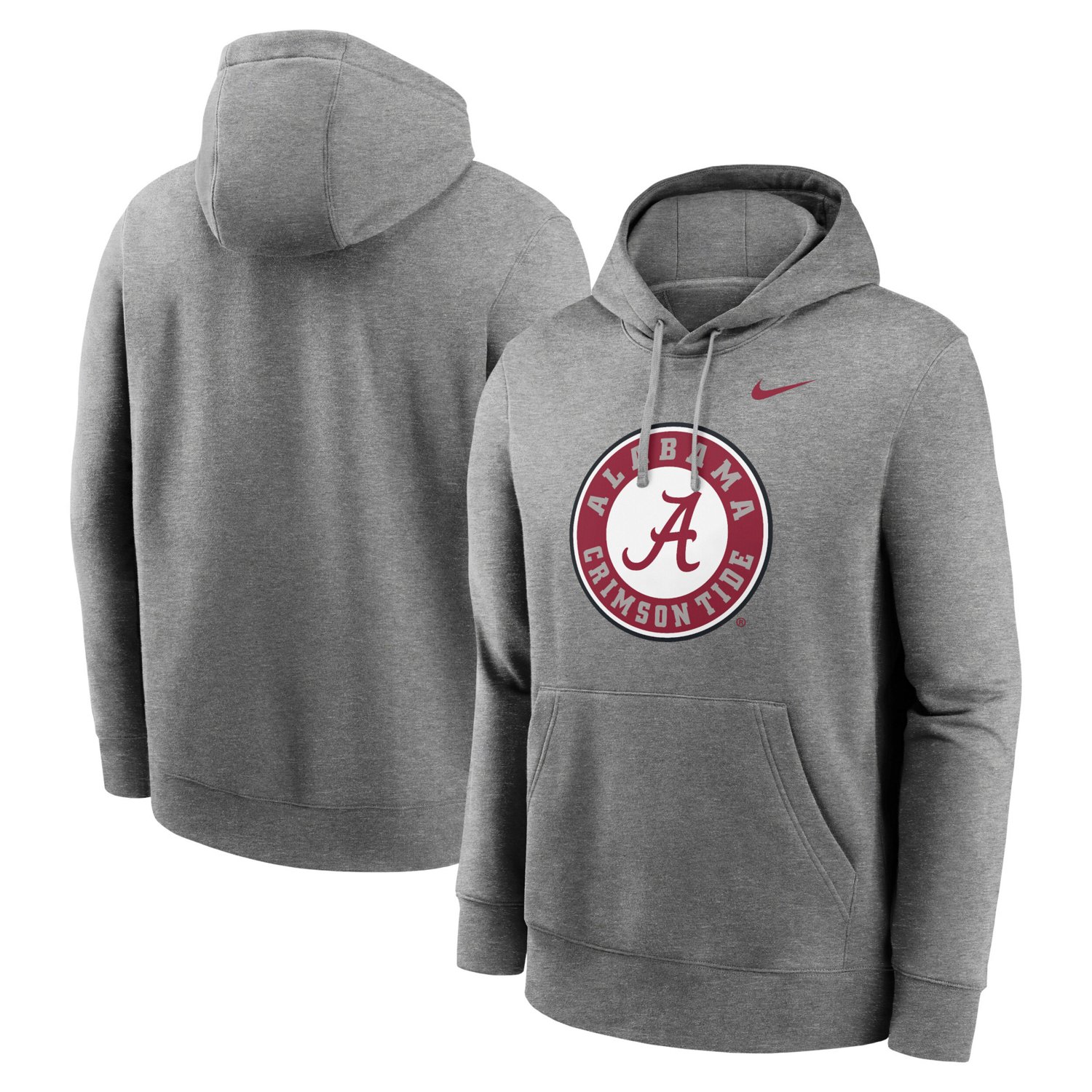 Nike Alabama Tide Primetime Alternate Logo Club Fleece Pullover Hoodie - view number 1
