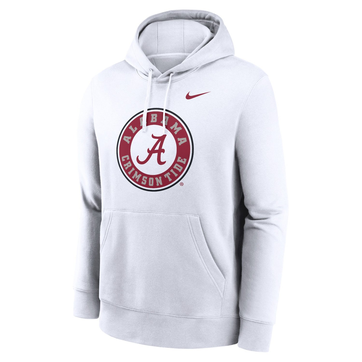 Nike Alabama Tide Primetime Alternate Logo Club Fleece Pullover Hoodie - view number 2