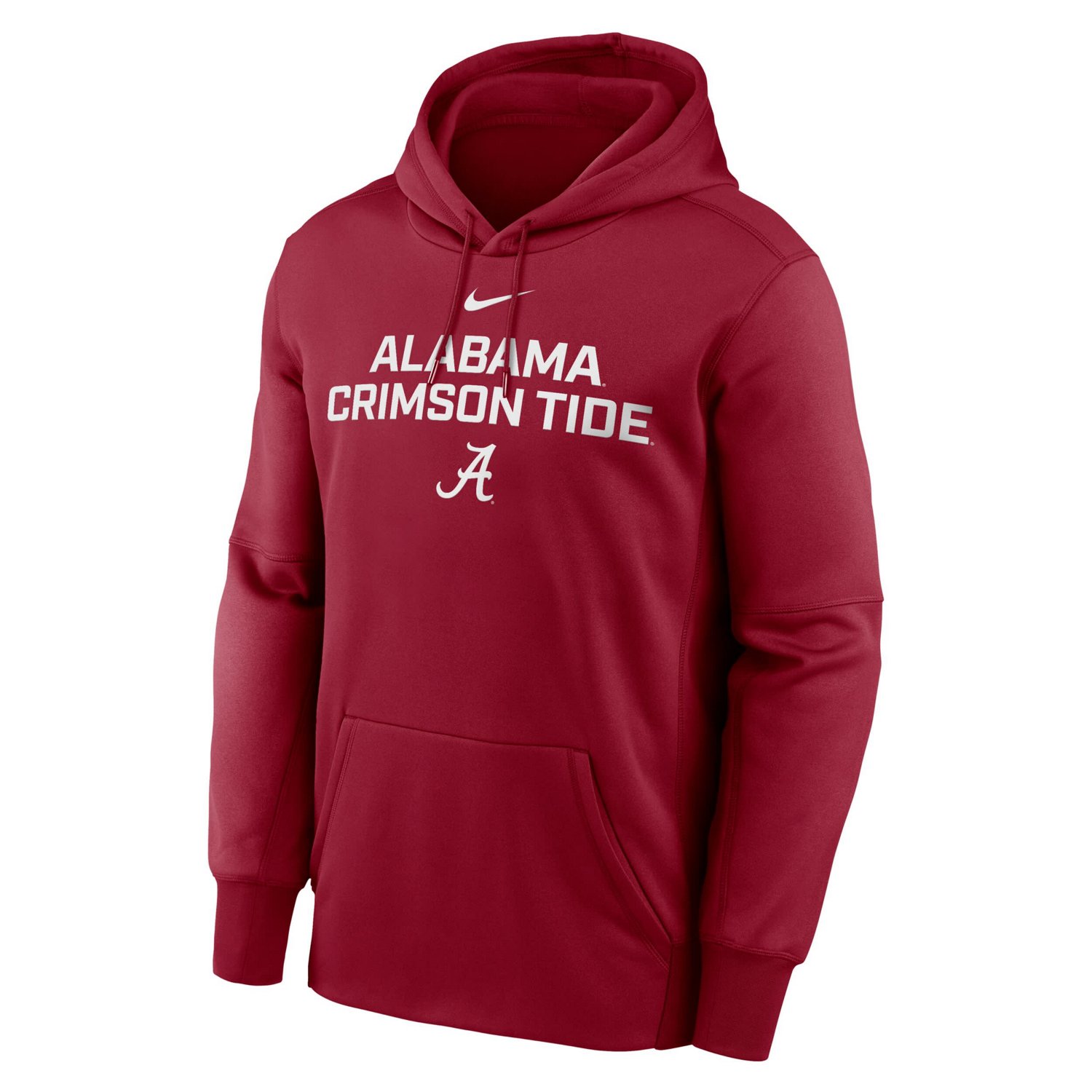 Nike Alabama Tide Team Stacked Performance Pullover Hoodie - view number 2