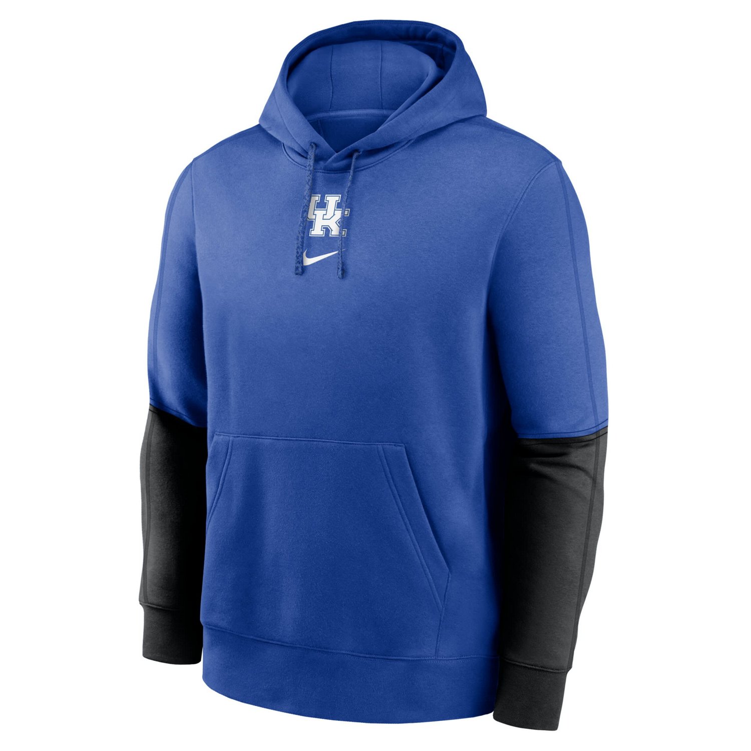 Nike Anthracite Kentucky Wildcats 2024 Sideline Club Pullover Hoodie                                                             - view number 2