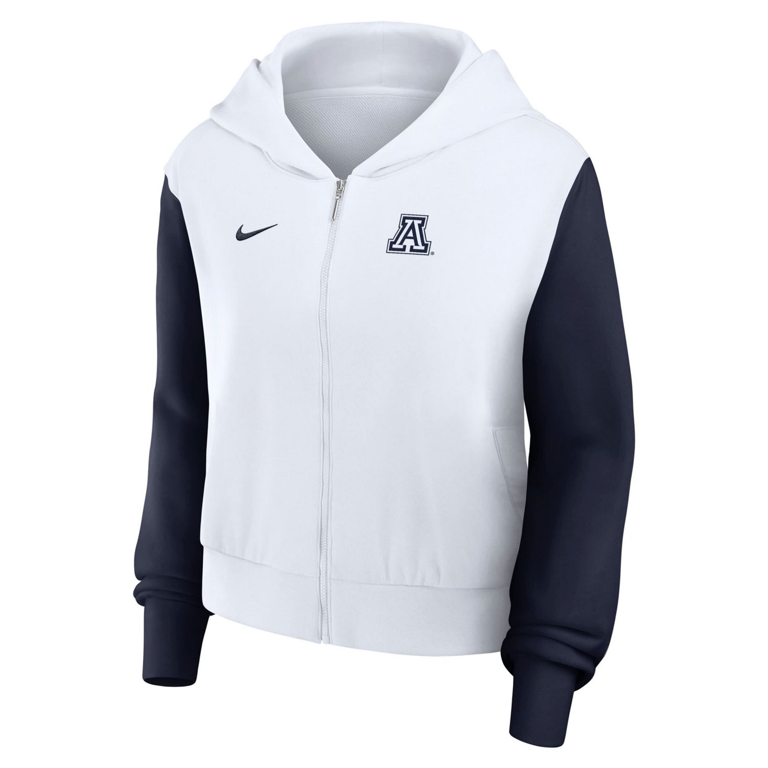 Nike Arizona Wildcats Cropped Beyond Capability Color-Block Script Full-Zip Hoodie - view number 2