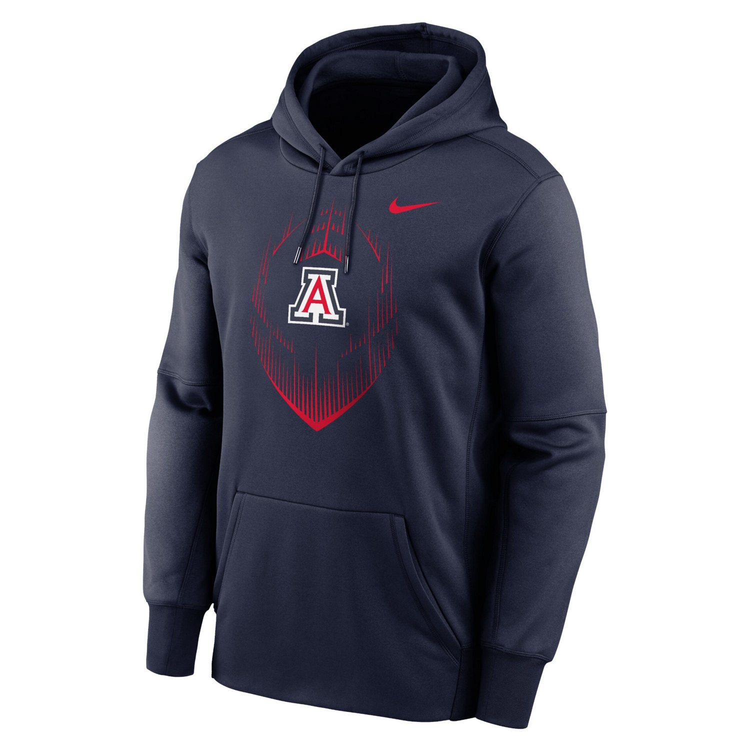 Nike Arizona Wildcats Football Icon Performance Fleece Pullover Hoodie                                                           - view number 2
