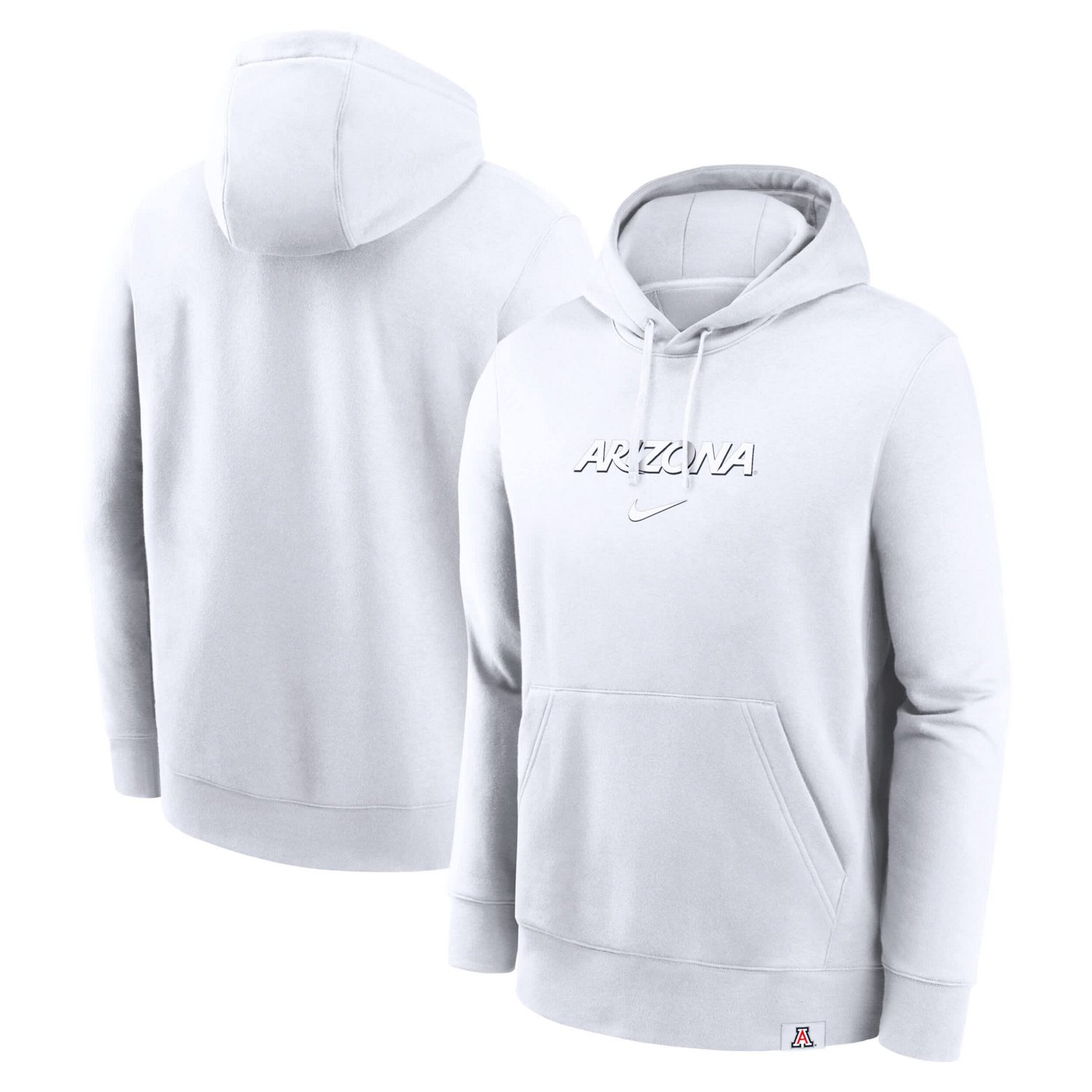Nike Arizona Wildcats Statement Wordmark Lockup Pullover Hoodie