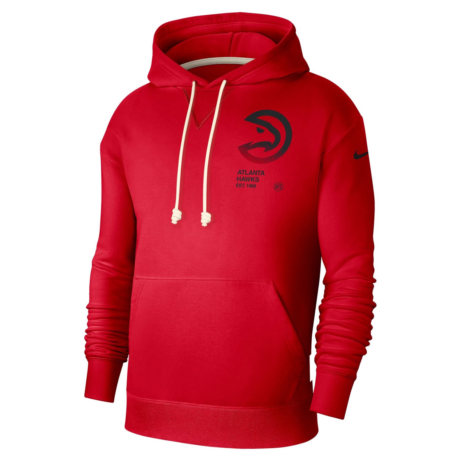 Nike Atlanta Hawks Courtside Standard Issue Premium Performance Pullover Hoodie                                                  - view number 2