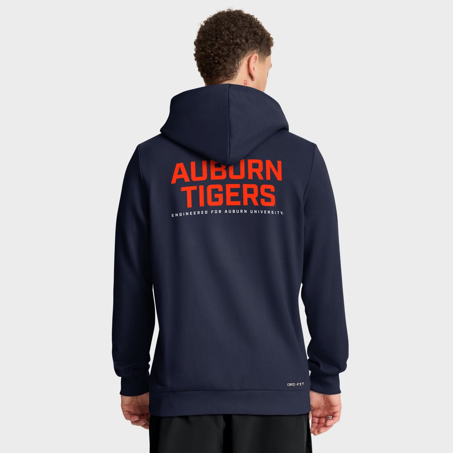 Nike Auburn Tigers 2025 Sideline Standard Issue Dri-FIT Full-Zip Hoodie - view number 2
