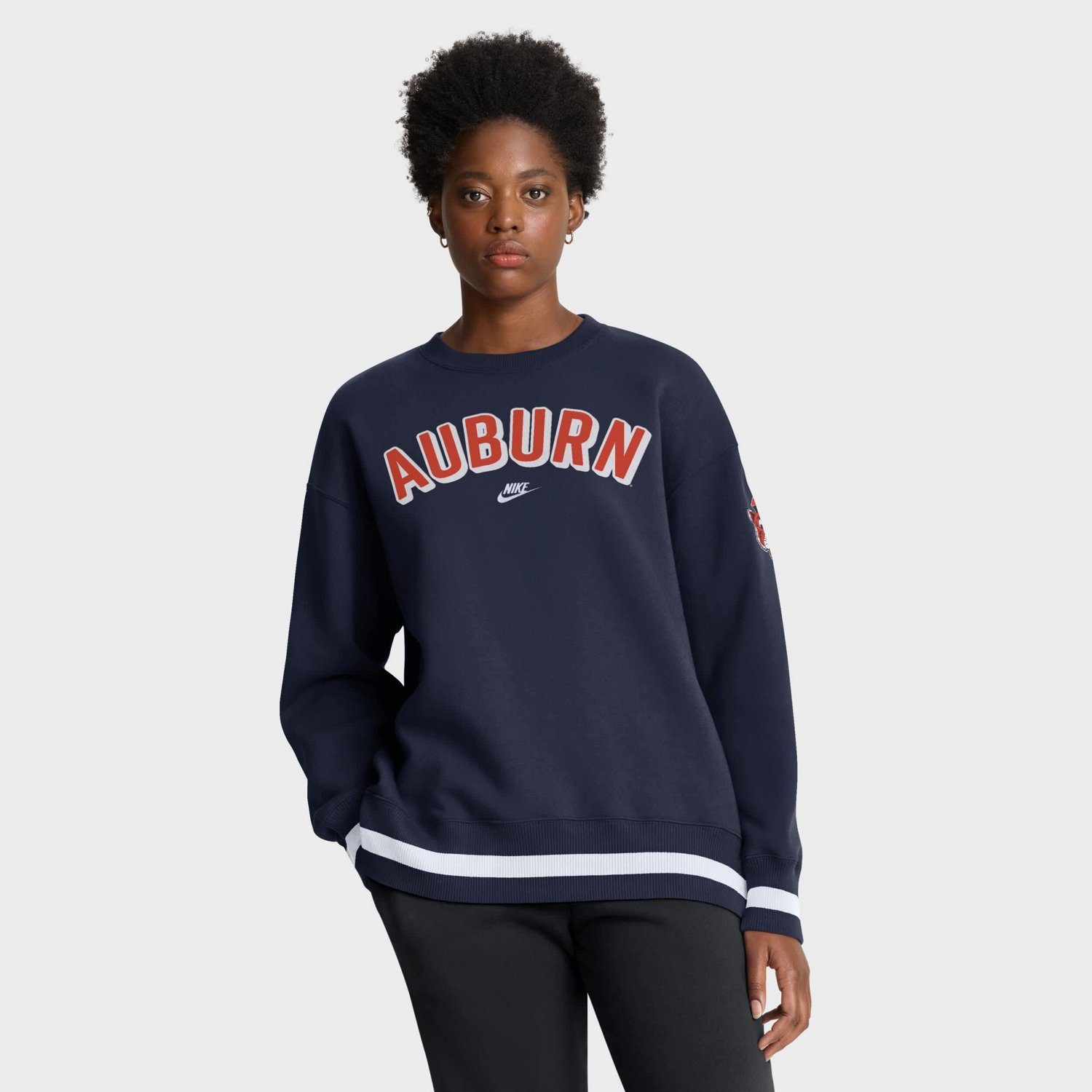 Nike Auburn Tigers Oversized Legacy Phoenix Sweatshirt - view number 1