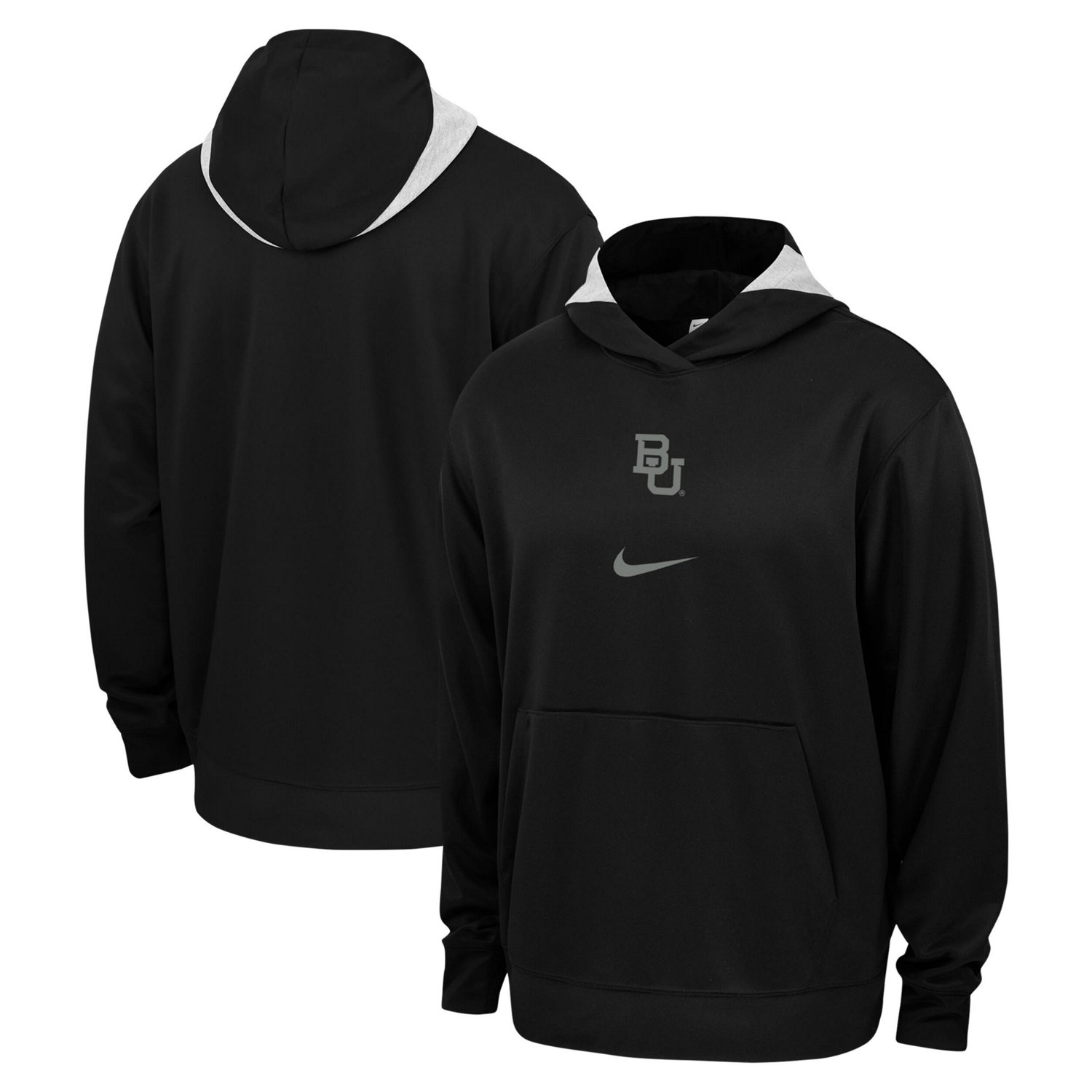 Nike Baylor Bears Basketball Spotlight Performance Pullover Hoodie                                                              
