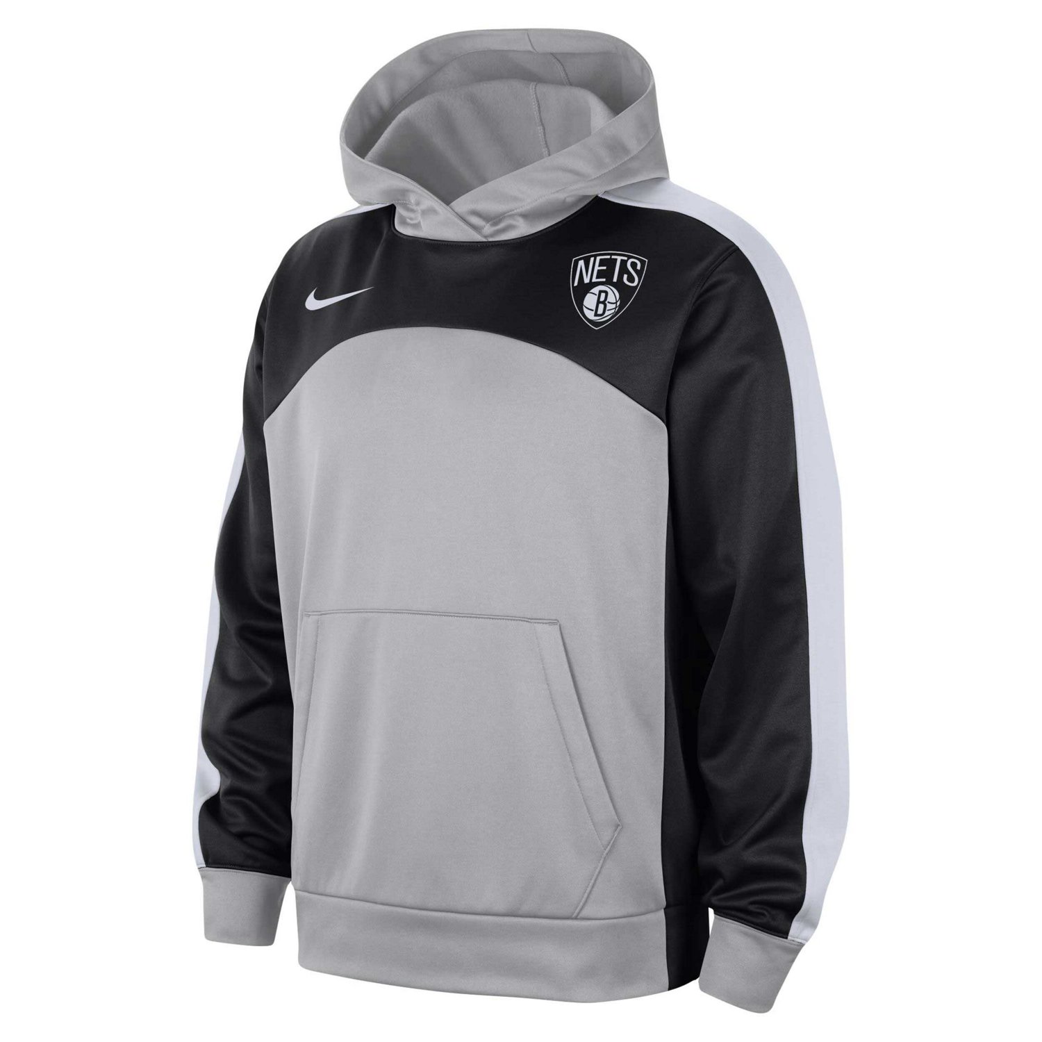 Nike Black Brooklyn Nets Authentic Starting Five Force Performance Pullover Hoodie                                               - view number 2
