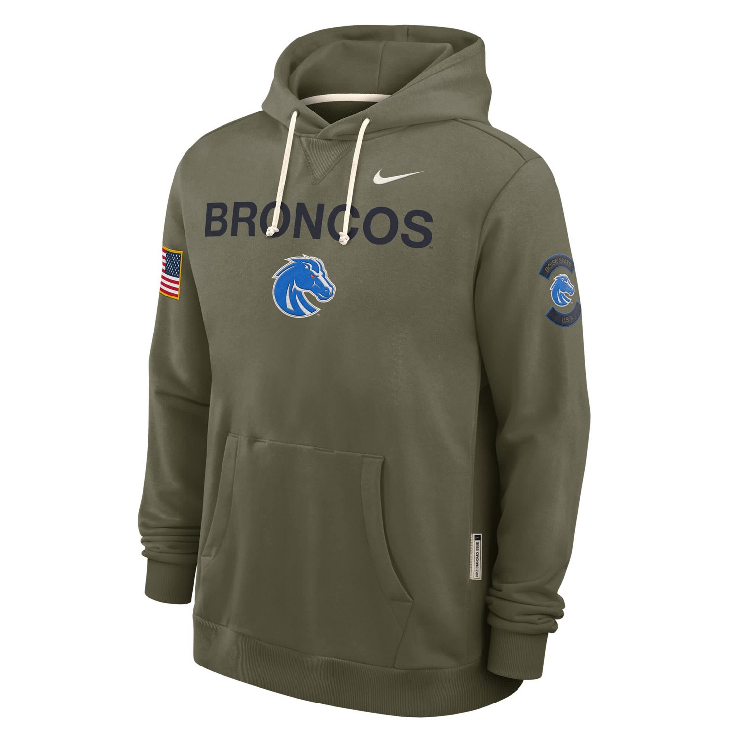 Nike Boise State Broncos 2025 Military Appreciation Dri-FIT Hoodie - view number 2