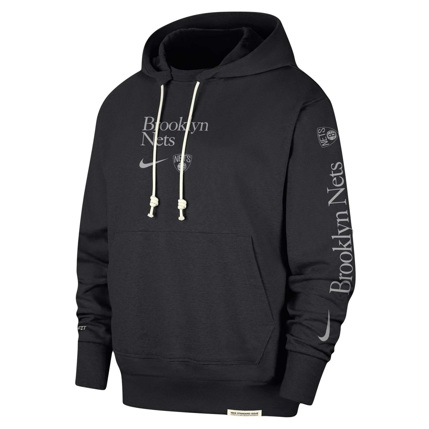 Nike Brooklyn Nets Authentic Performance Pullover Hoodie                                                                         - view number 2
