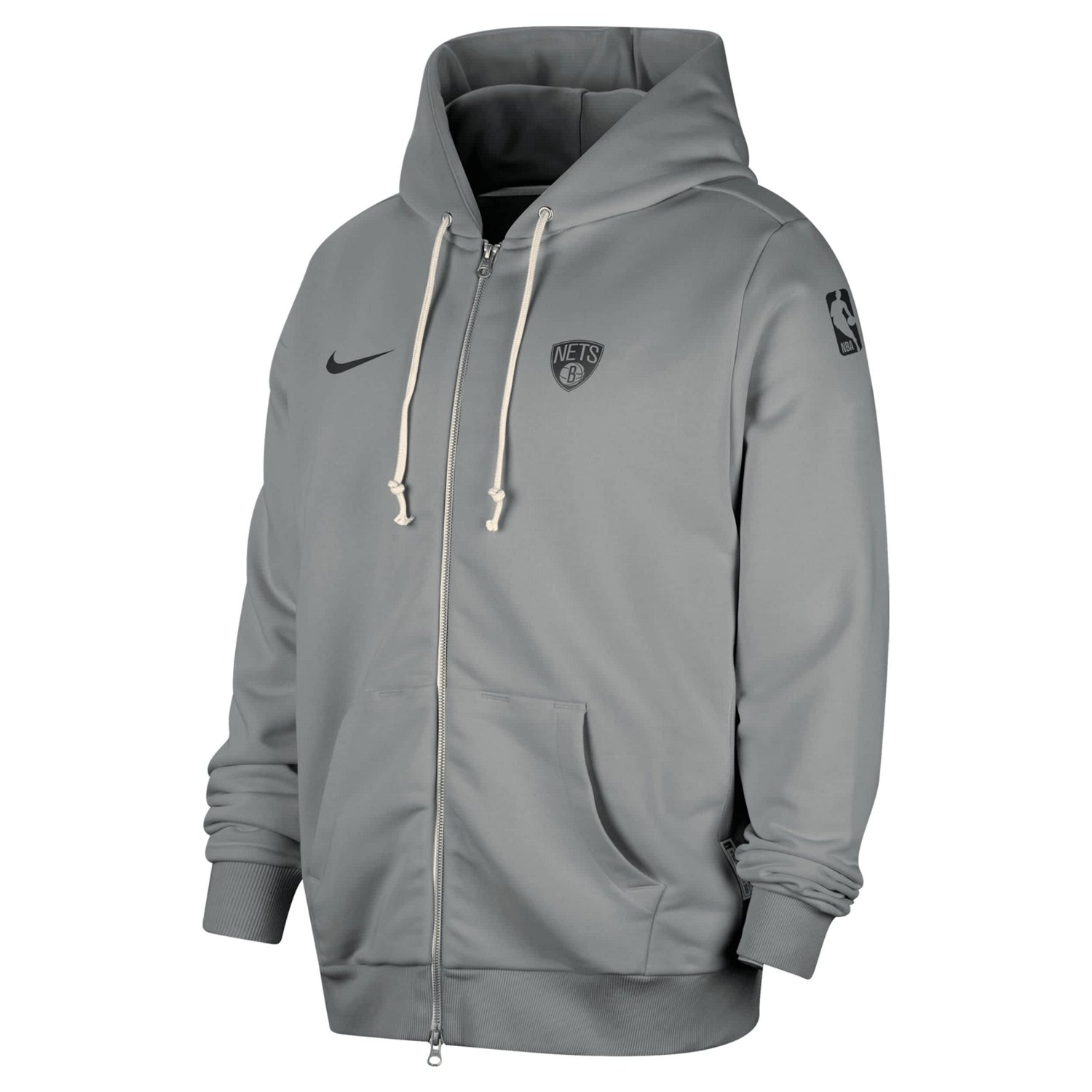 Nike Brooklyn Nets Authentic Standard Issue Full-Zip Hoodie Jacket                                                               - view number 2