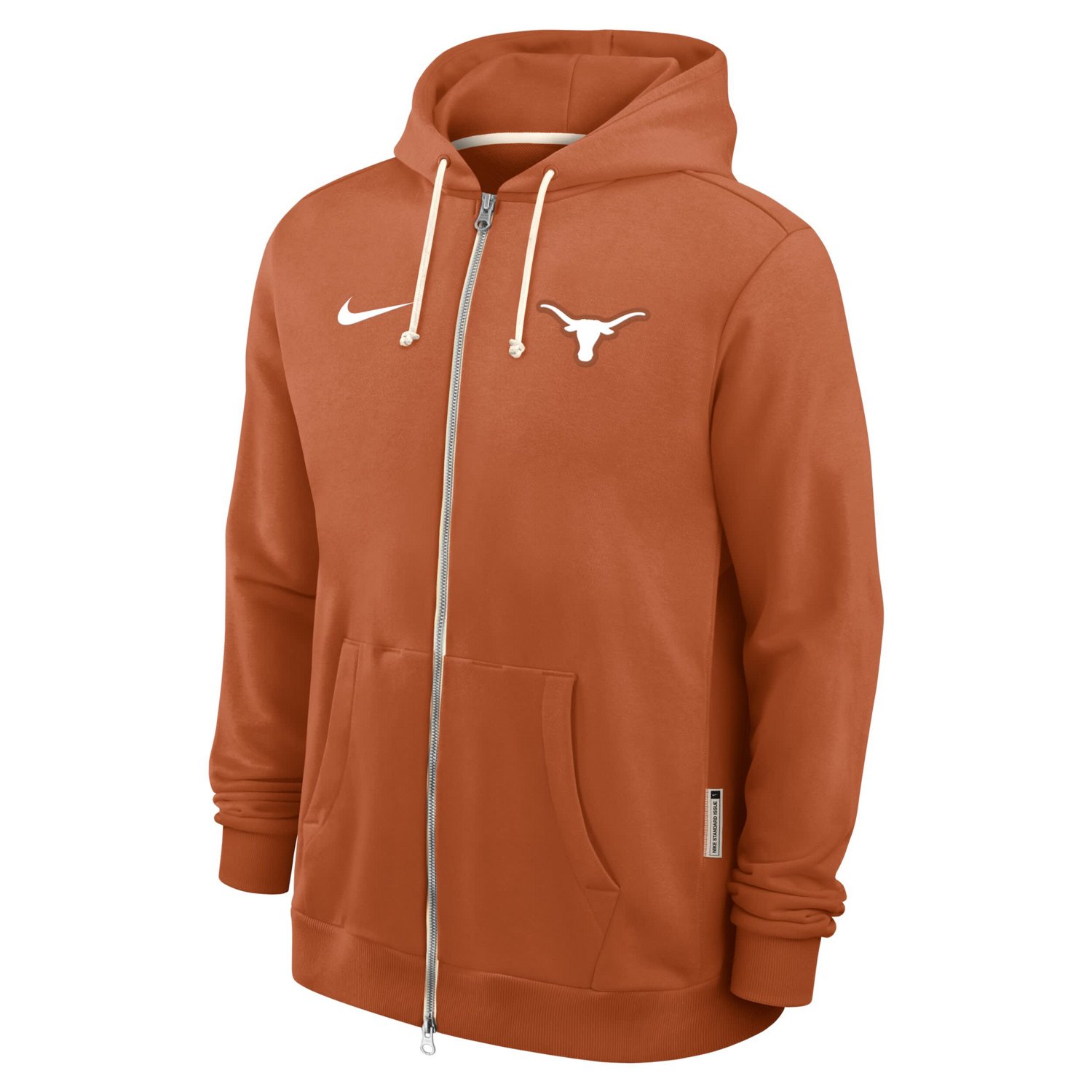 Nike Burnt Texas Longhorns 2025 Sideline Standard Issue Dri-FIT Full-Zip Hoodie - view number 4