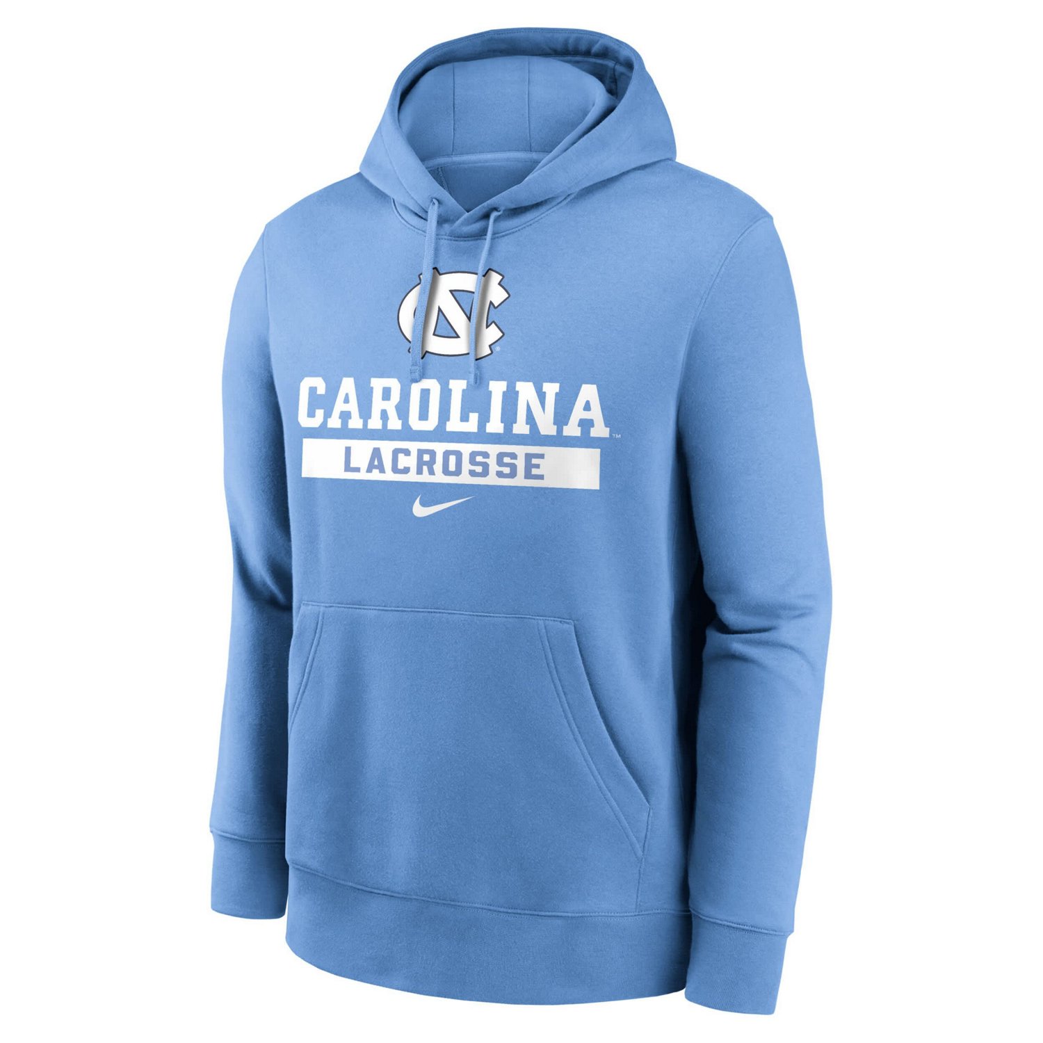 Nike Carolina North Carolina Tar Heels Lacrosse Stacked Fleece Pullover Hoodie                                                   - view number 2