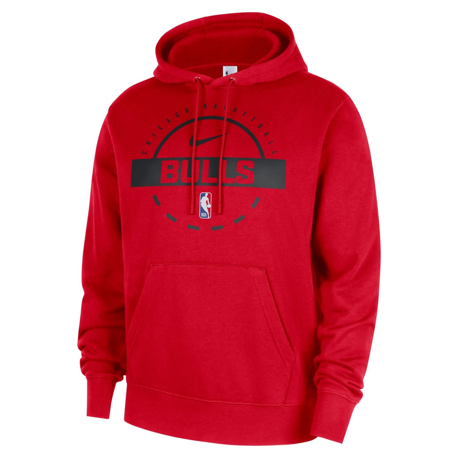 Nike Chicago Bulls 2025 26 Authentic Practice Club Pullover Hoodie - view number 2