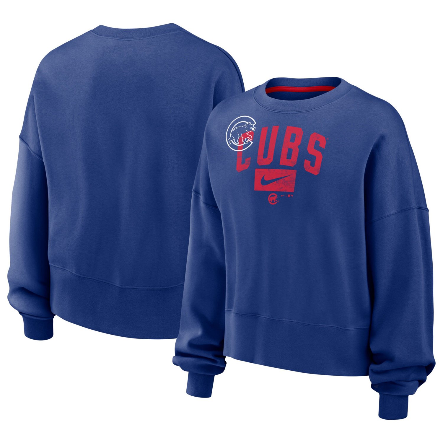 Nike Chicago Cubs Oversized Pullover Sweatshirt