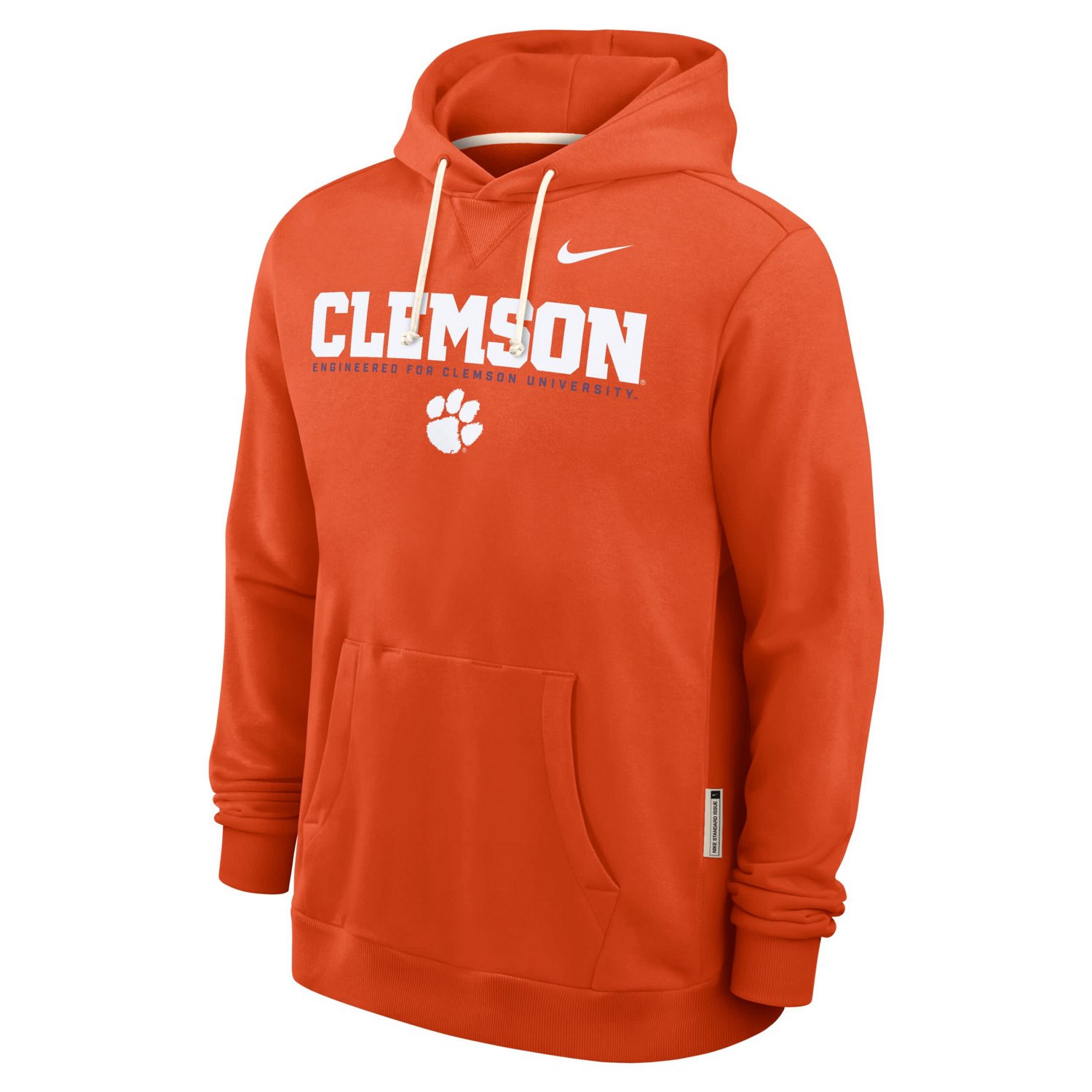 Nike Clemson Tigers 2025 Sideline Standard Issue Dri-FIT Hoodie - view number 4