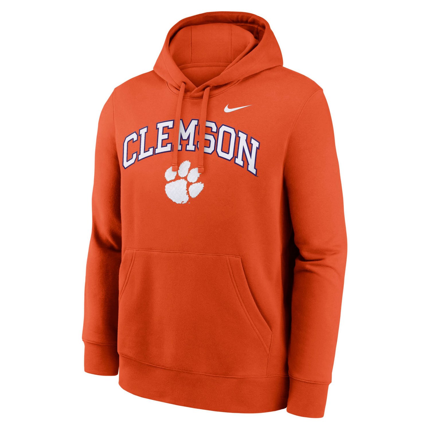 Nike Clemson Tigers Club Fleece Arch Pullover Hoodie - view number 4