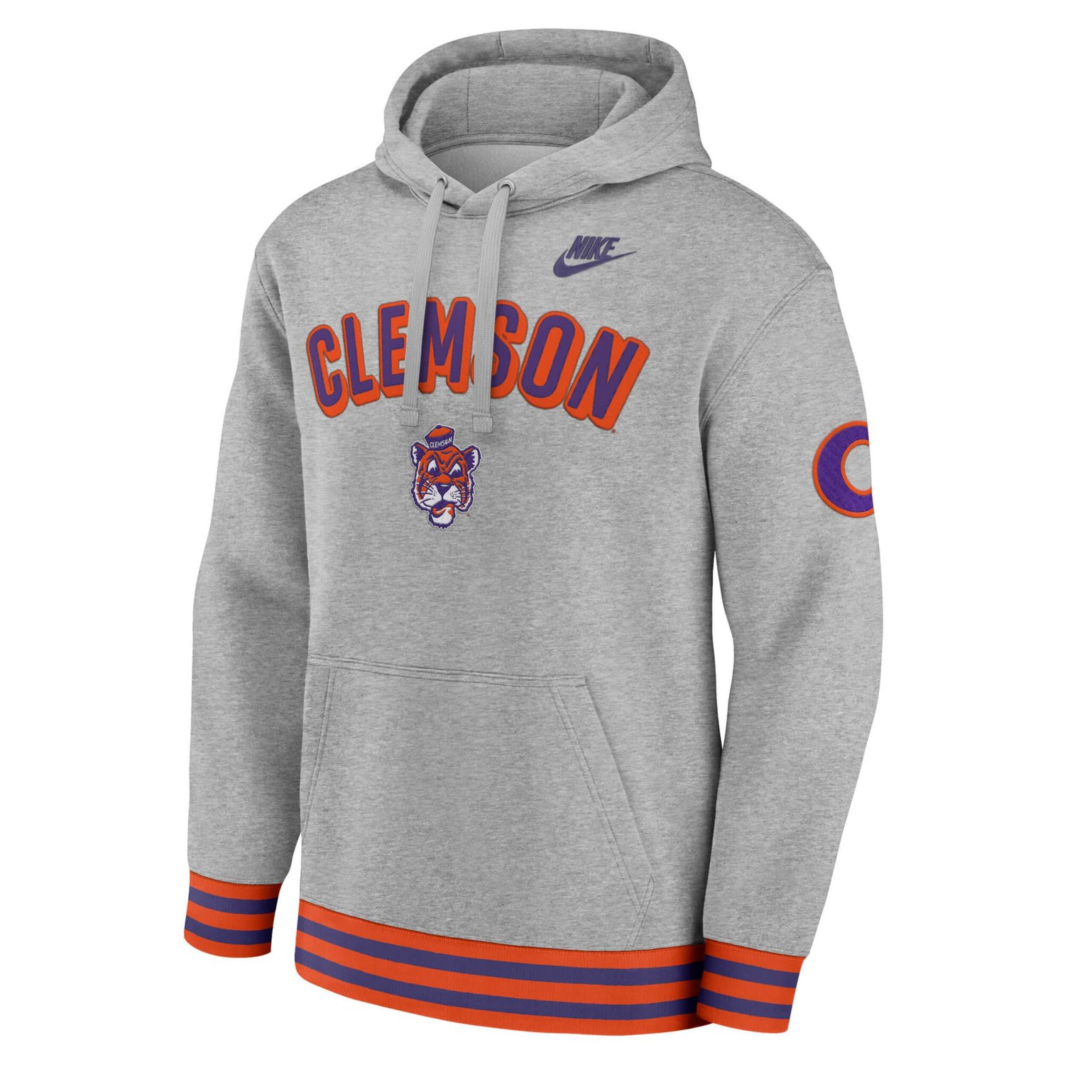 Nike Clemson Tigers Legacy Retro Pullover Hoodie - view number 2