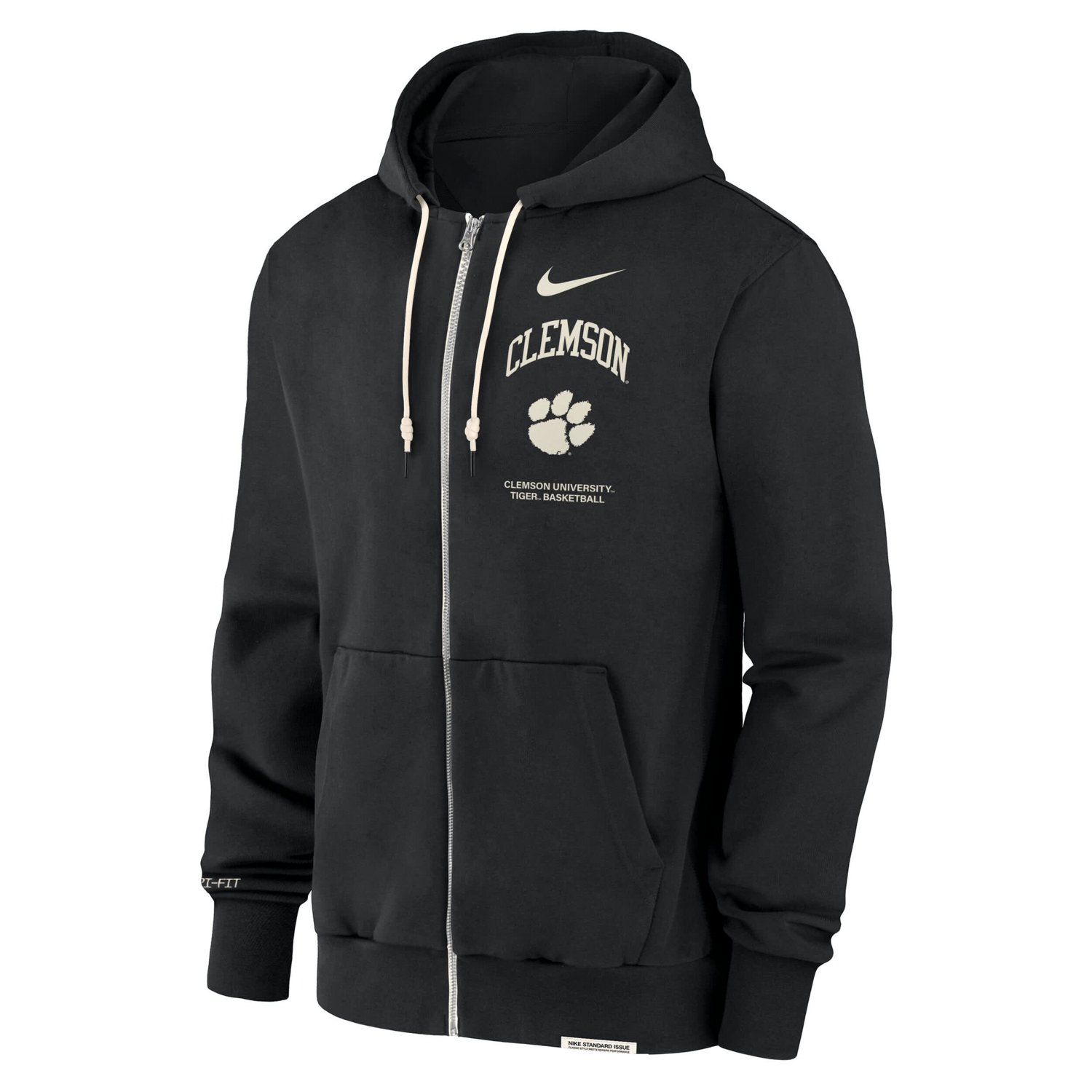 Nike Clemson Tigers On-Court Performance Full-Zip Hoodie - view number 2