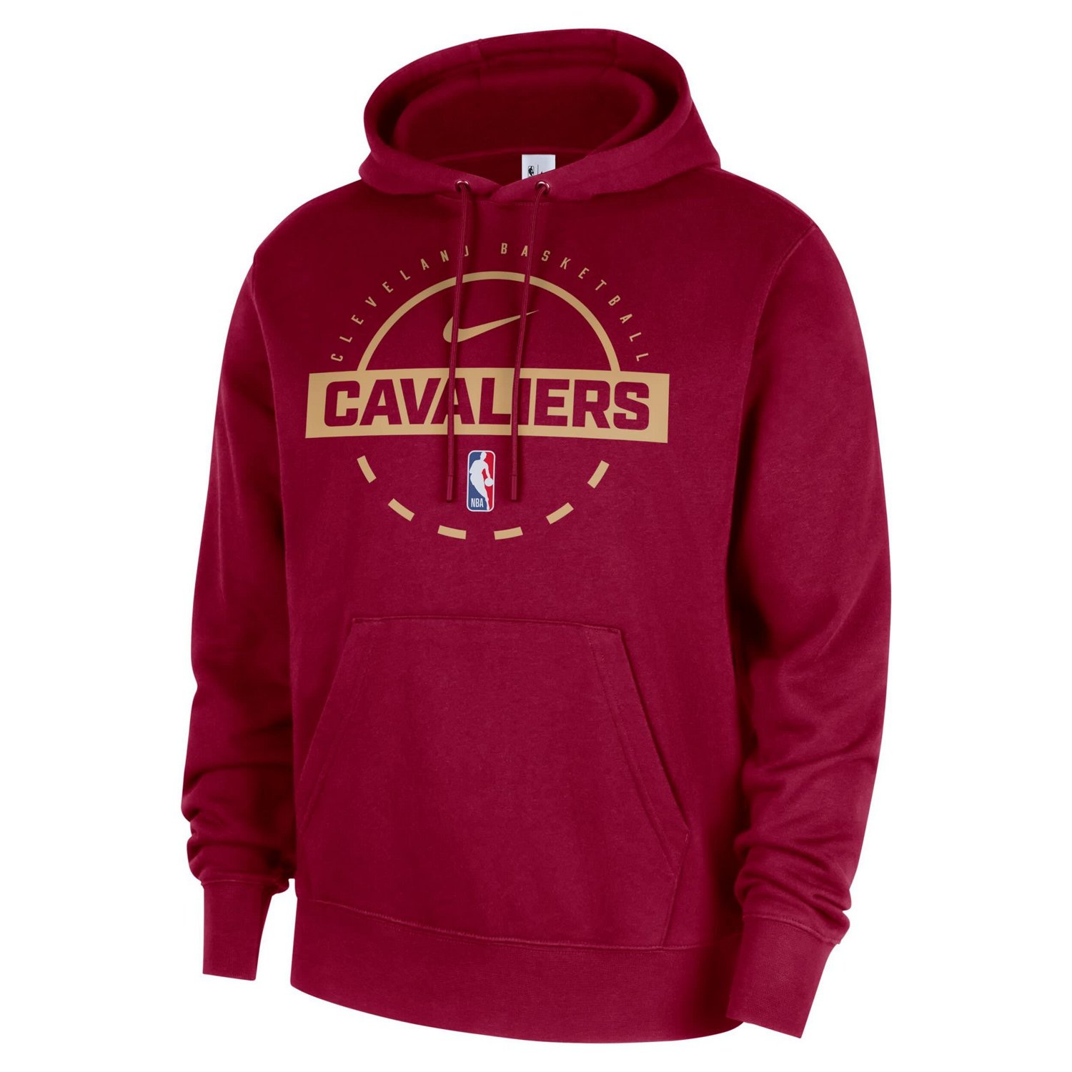 Nike Cleveland Cavaliers 2025 26 Authentic Practice Club Pullover Hoodie - view number 2