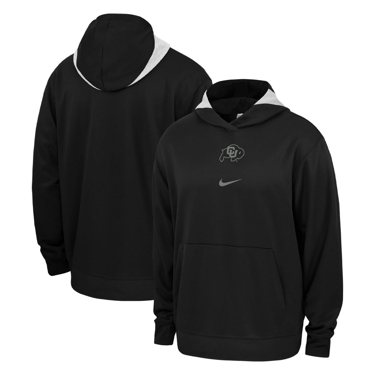 Nike Colorado Buffaloes Basketball Spotlight Performance Pullover Hoodie                                                         - view number 1