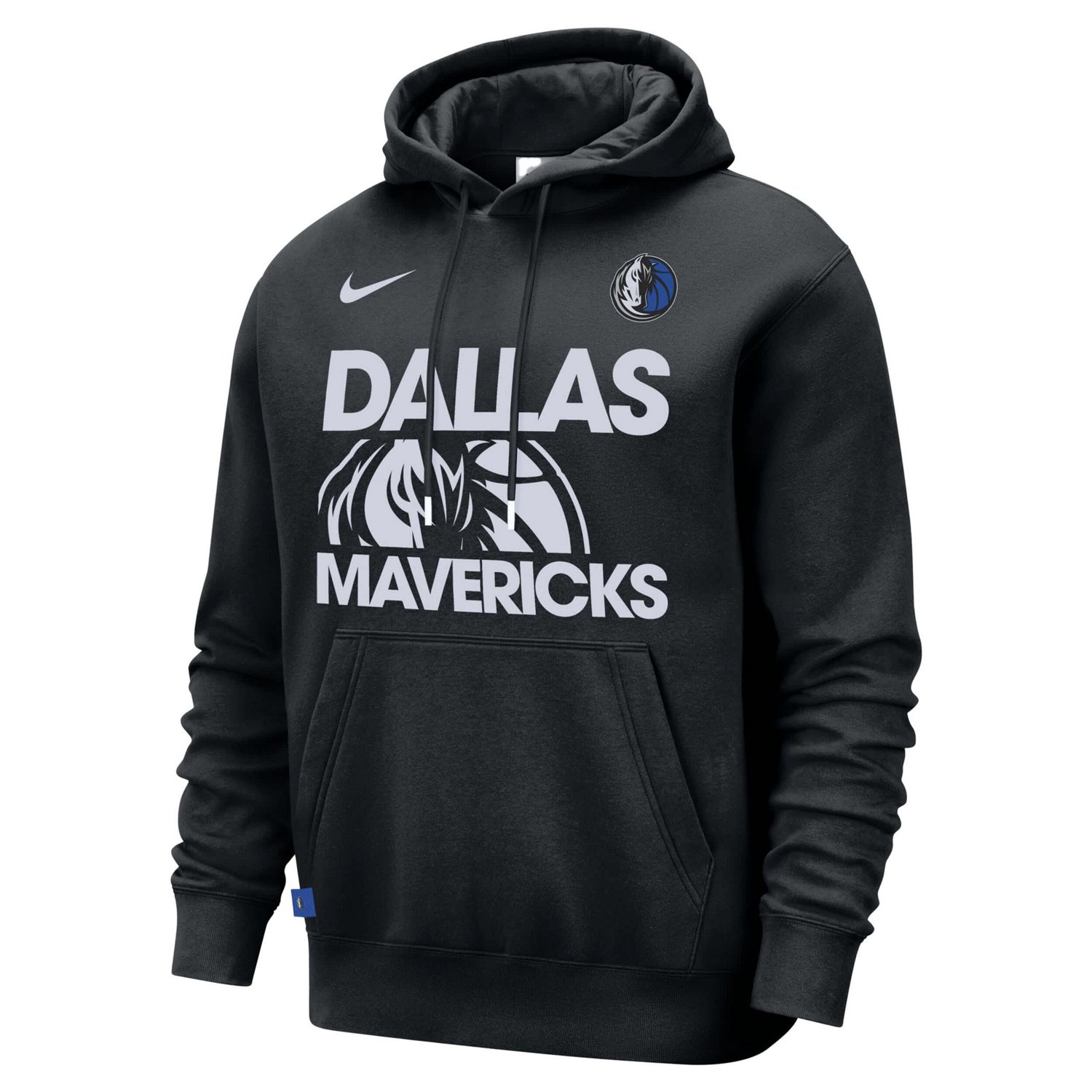 Nike Dallas Mavericks Courtside Club Pullover Hoodie - view number 2