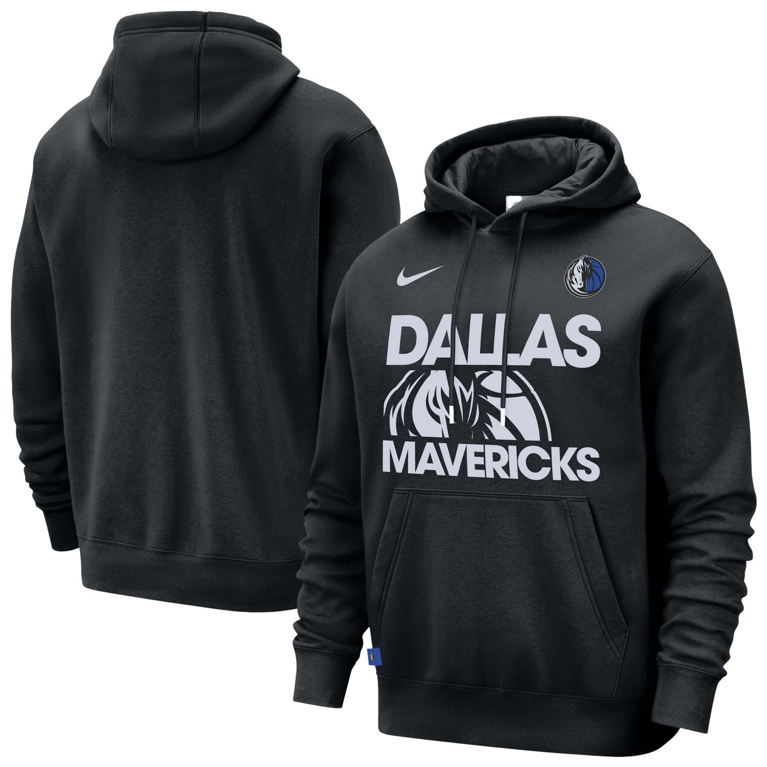 Nike Dallas Mavericks Courtside Club Pullover Hoodie - view number 1