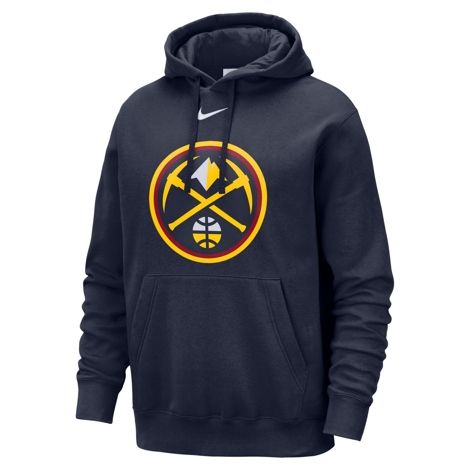 Nike Denver Nuggets Essential Logo Club Pullover Hoodie - view number 2