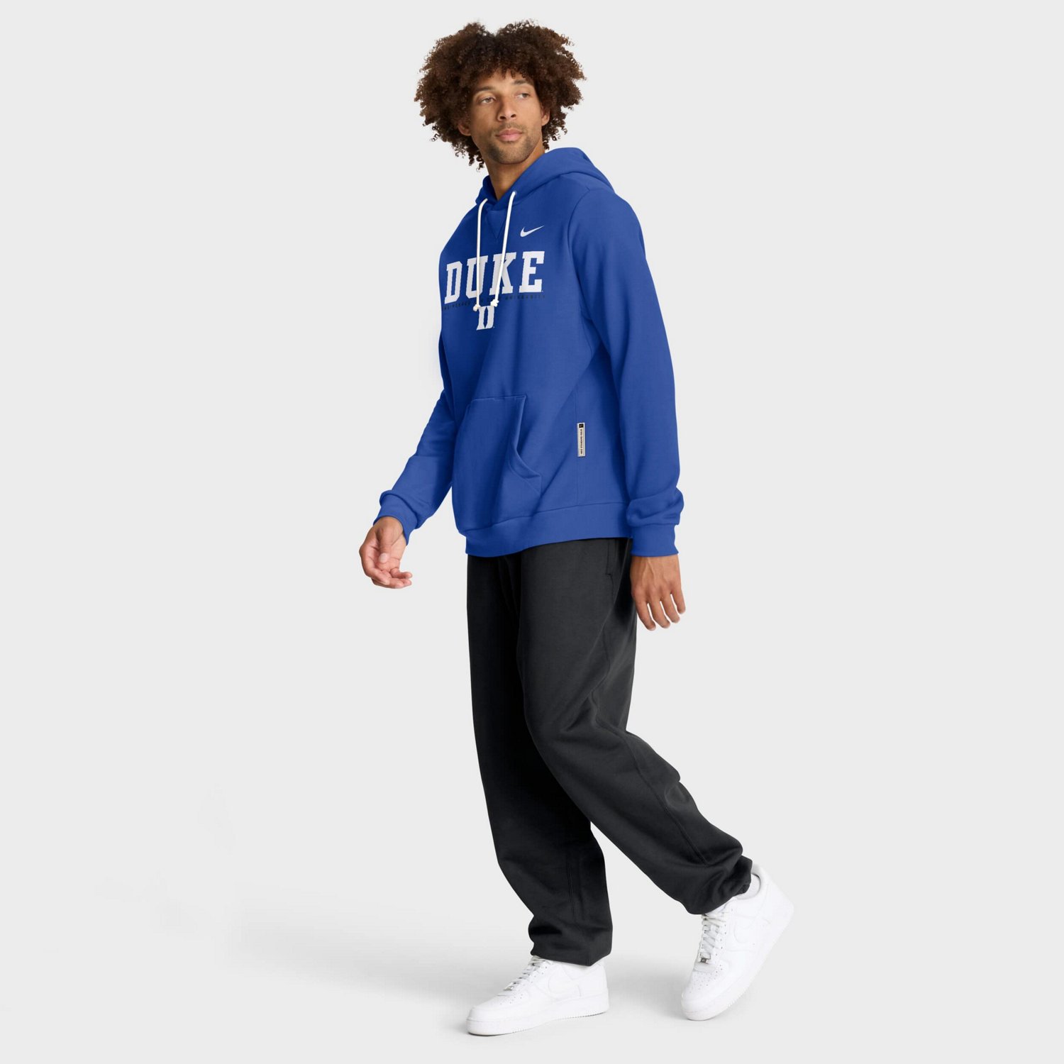 Nike Duke Blue Devils 2025 Sideline Standard Issue Dri-FIT Hoodie - view number 3