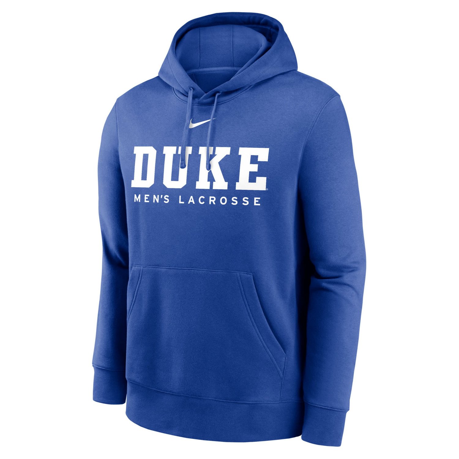 Nike Duke Blue Devils Lacrosse Stacked Fleece Pullover Hoodie                                                                    - view number 2