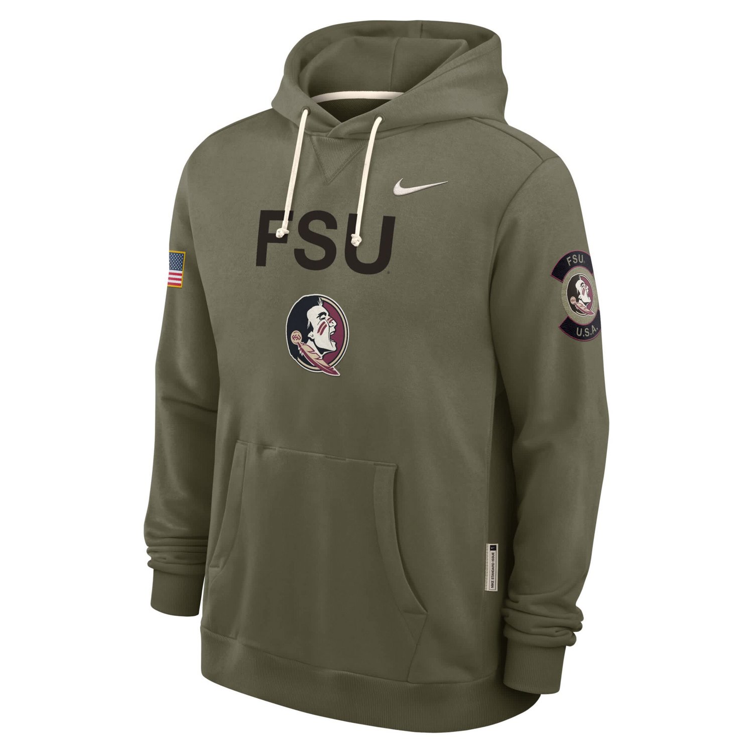 Nike Florida State Seminoles 2025 Military Appreciation Dri-FIT Hoodie - view number 4
