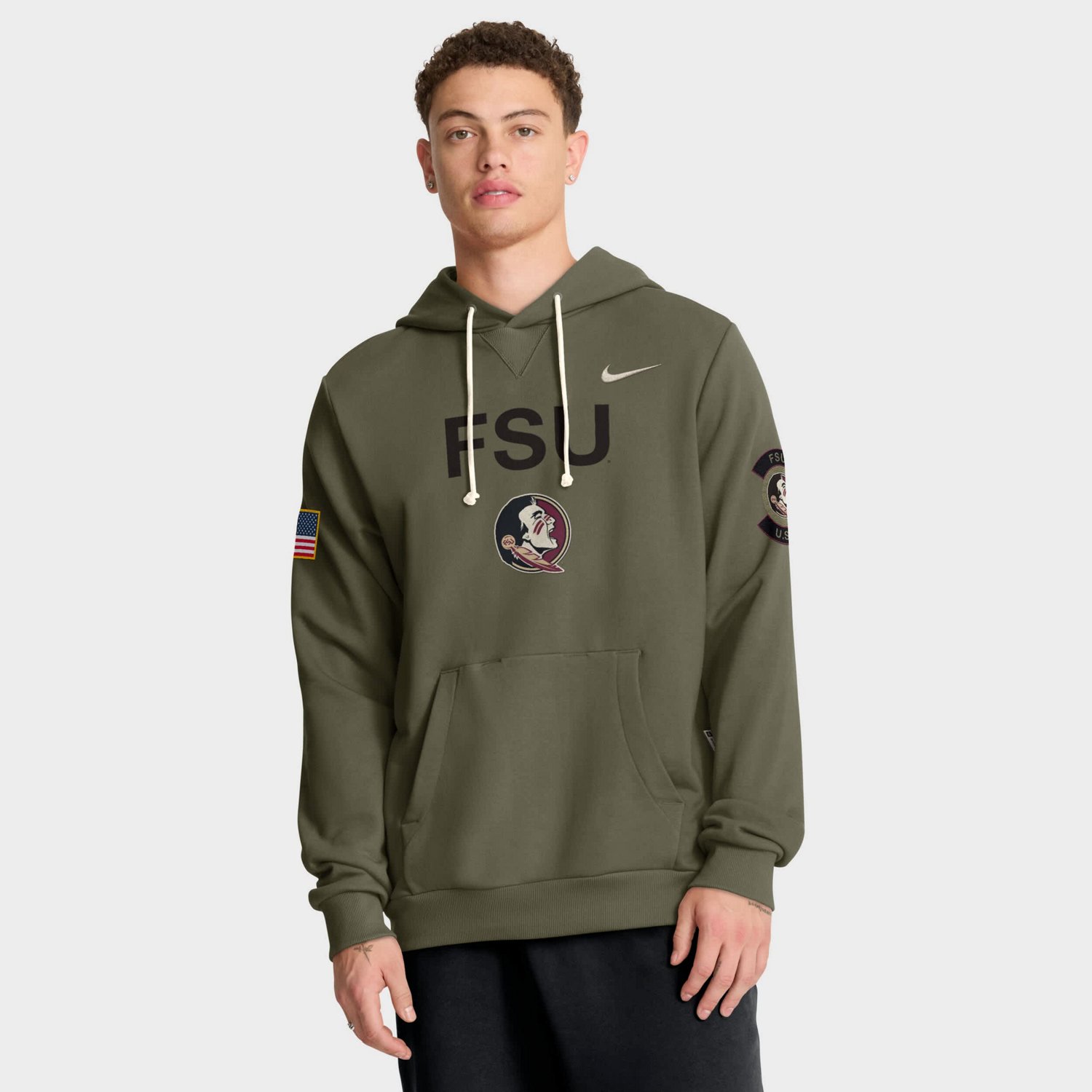 Nike Florida State Seminoles 2025 Military Appreciation Dri-FIT Hoodie