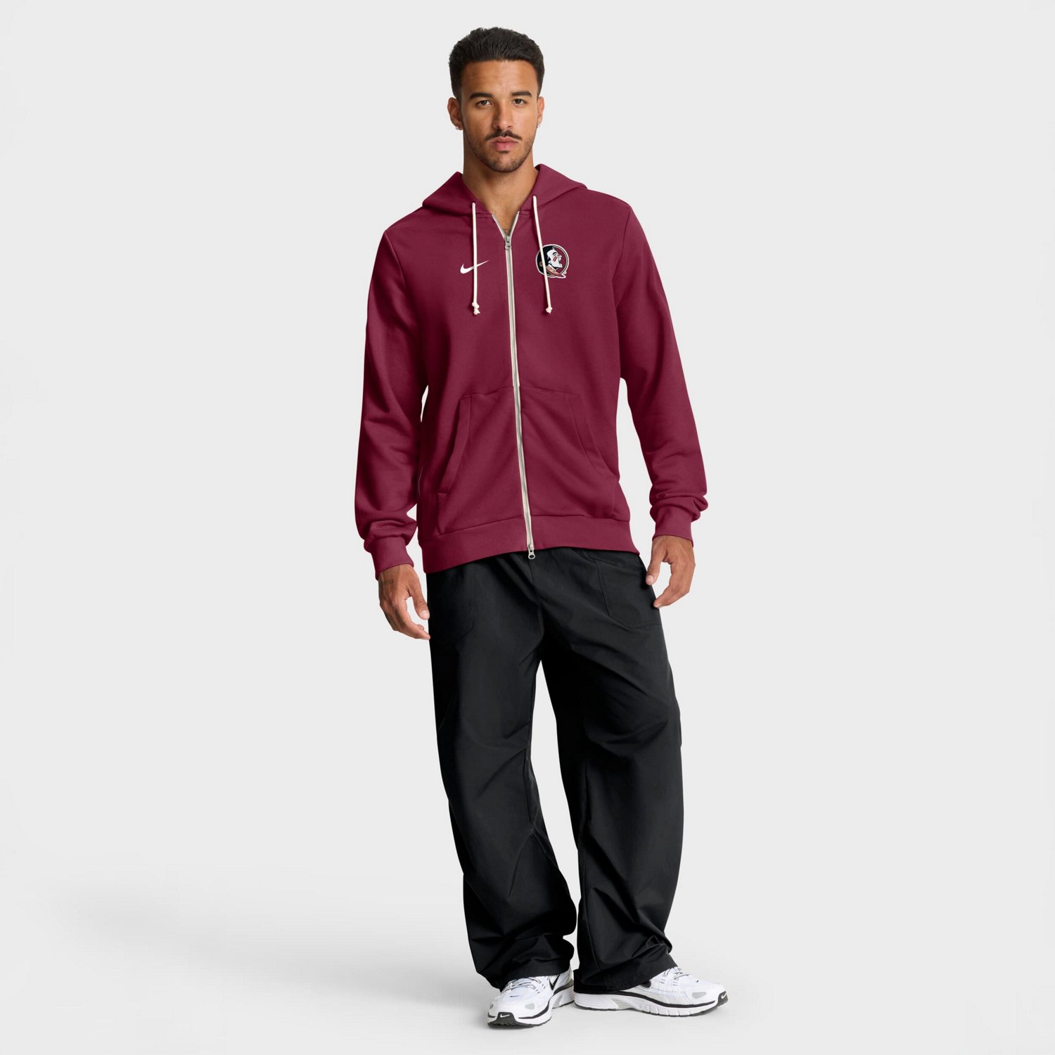 Nike Florida State Seminoles 2025 Sideline Standard Issue Dri-FIT Full-Zip Hoodie - view number 3