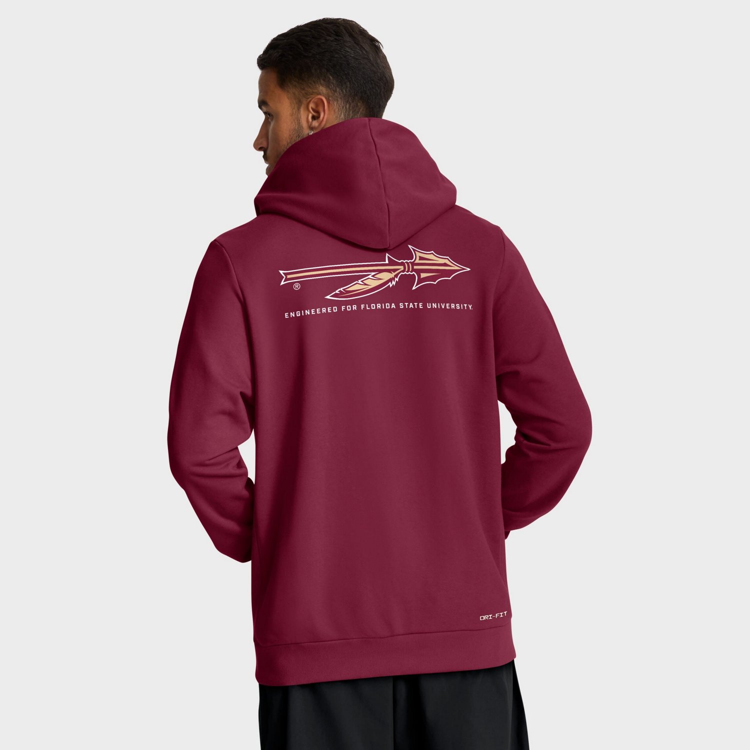 Nike Florida State Seminoles 2025 Sideline Standard Issue Dri-FIT Full-Zip Hoodie - view number 2