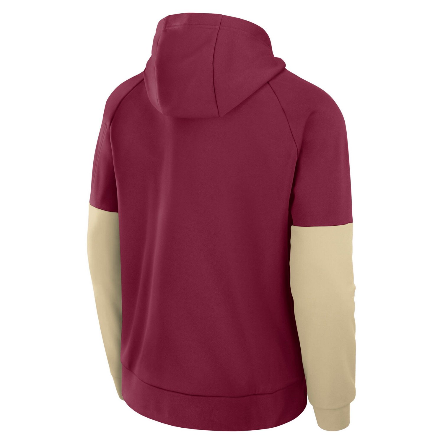 Nike Florida State Seminoles Fitness Raglan Performance Pullover Hoodie - view number 3