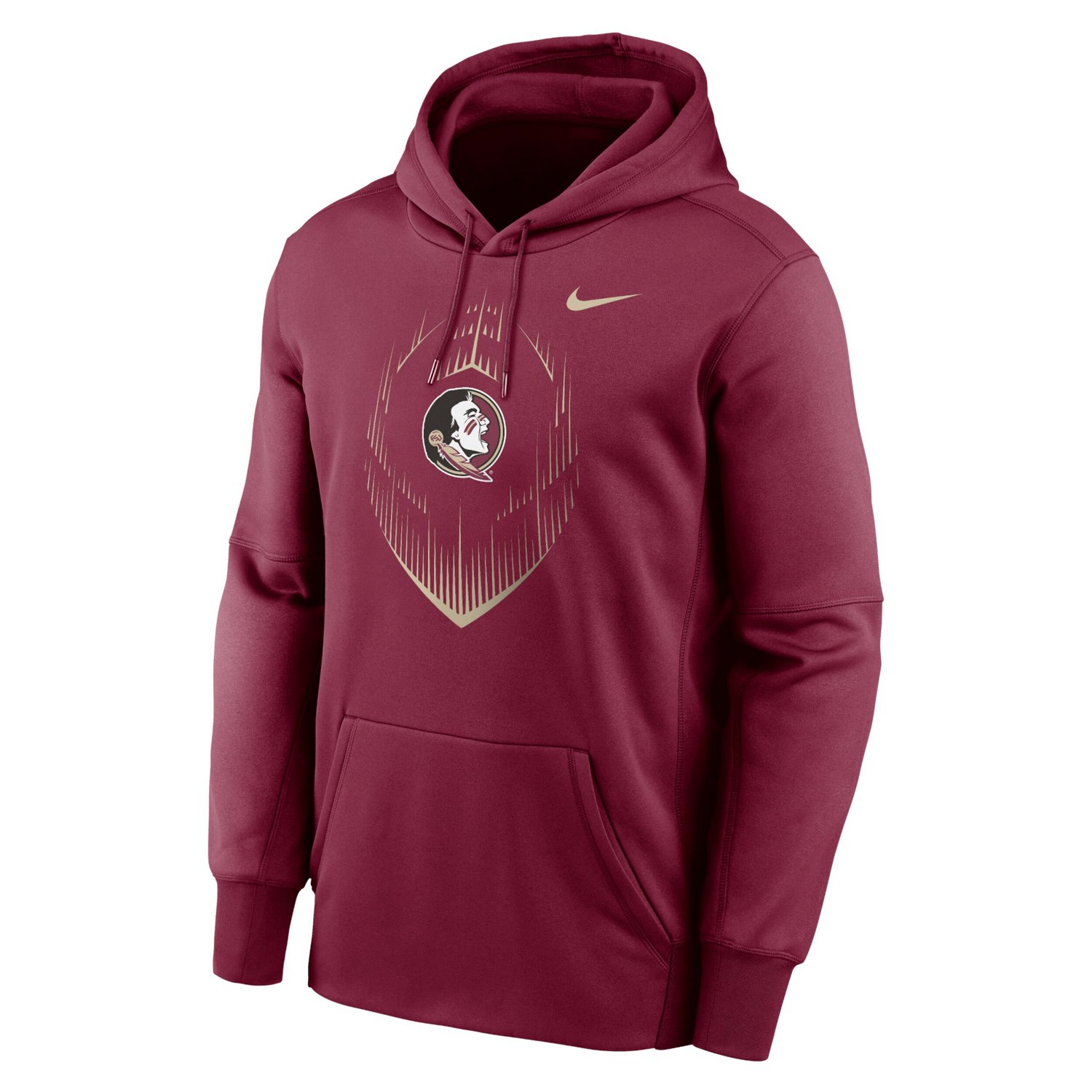 Nike Florida State Seminoles Icon Football Performance Pullover Hoodie                                                           - view number 2