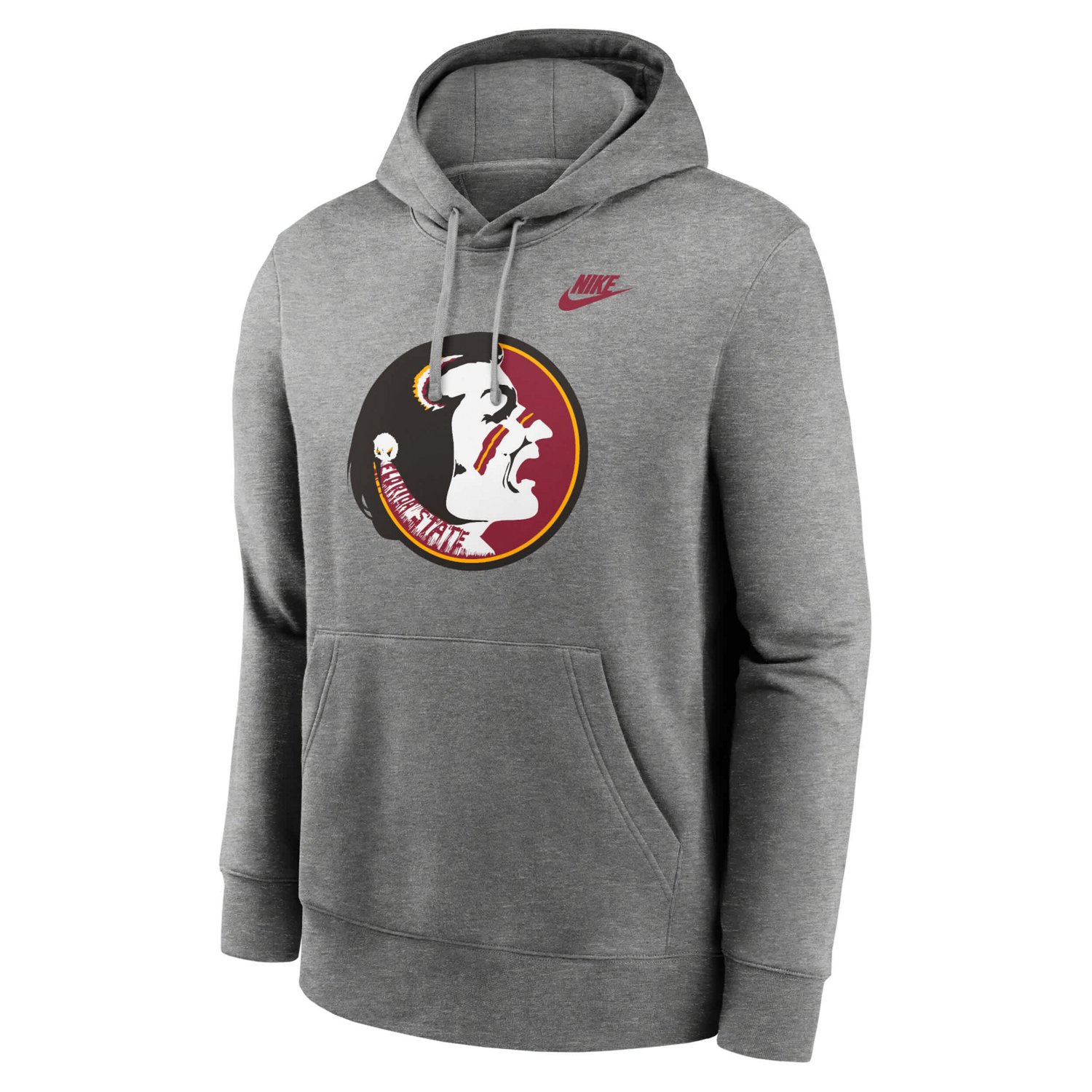 Nike Florida State Seminoles Legacy Logo Club Fleece Pullover Hoodie                                                             - view number 2