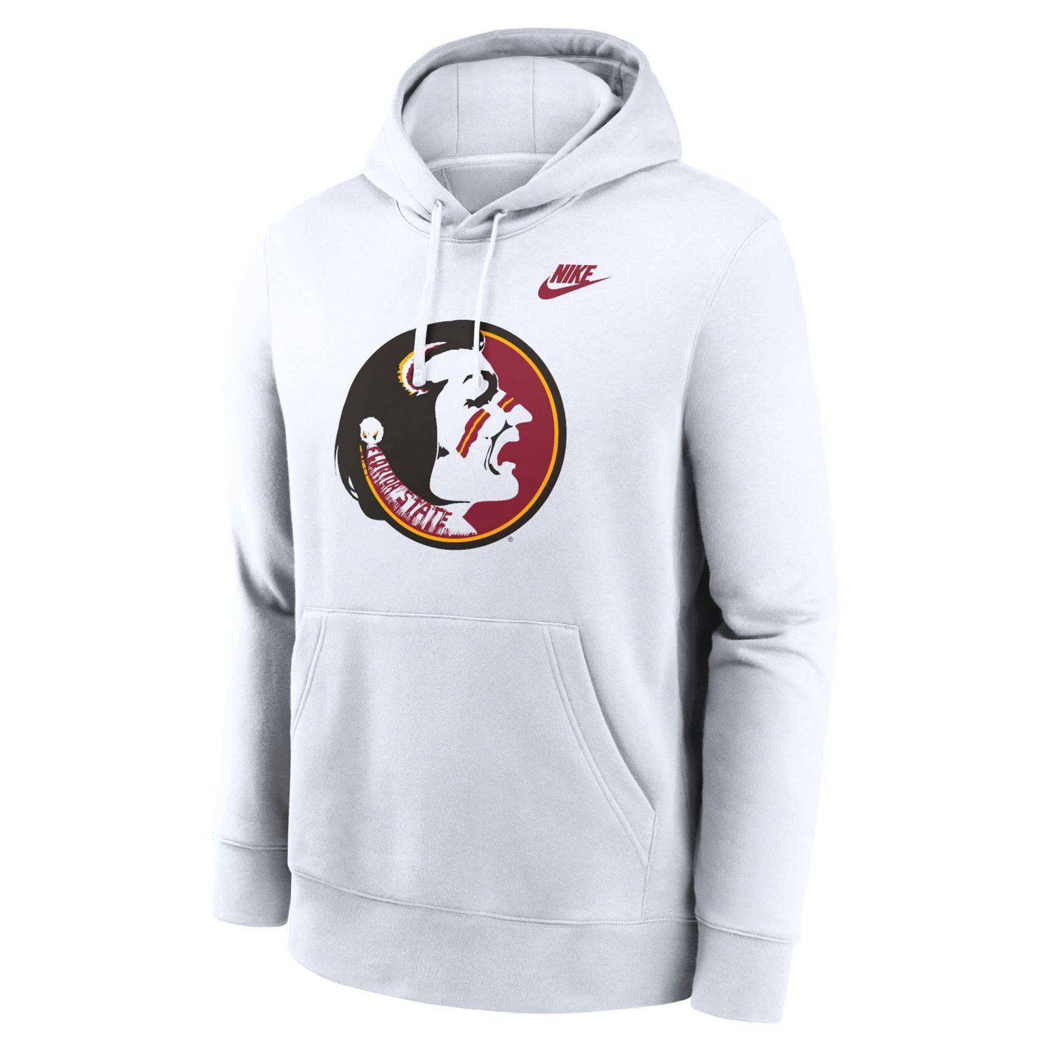 Nike Florida State Seminoles Legacy Logo Club Fleece Pullover Hoodie                                                             - view number 2