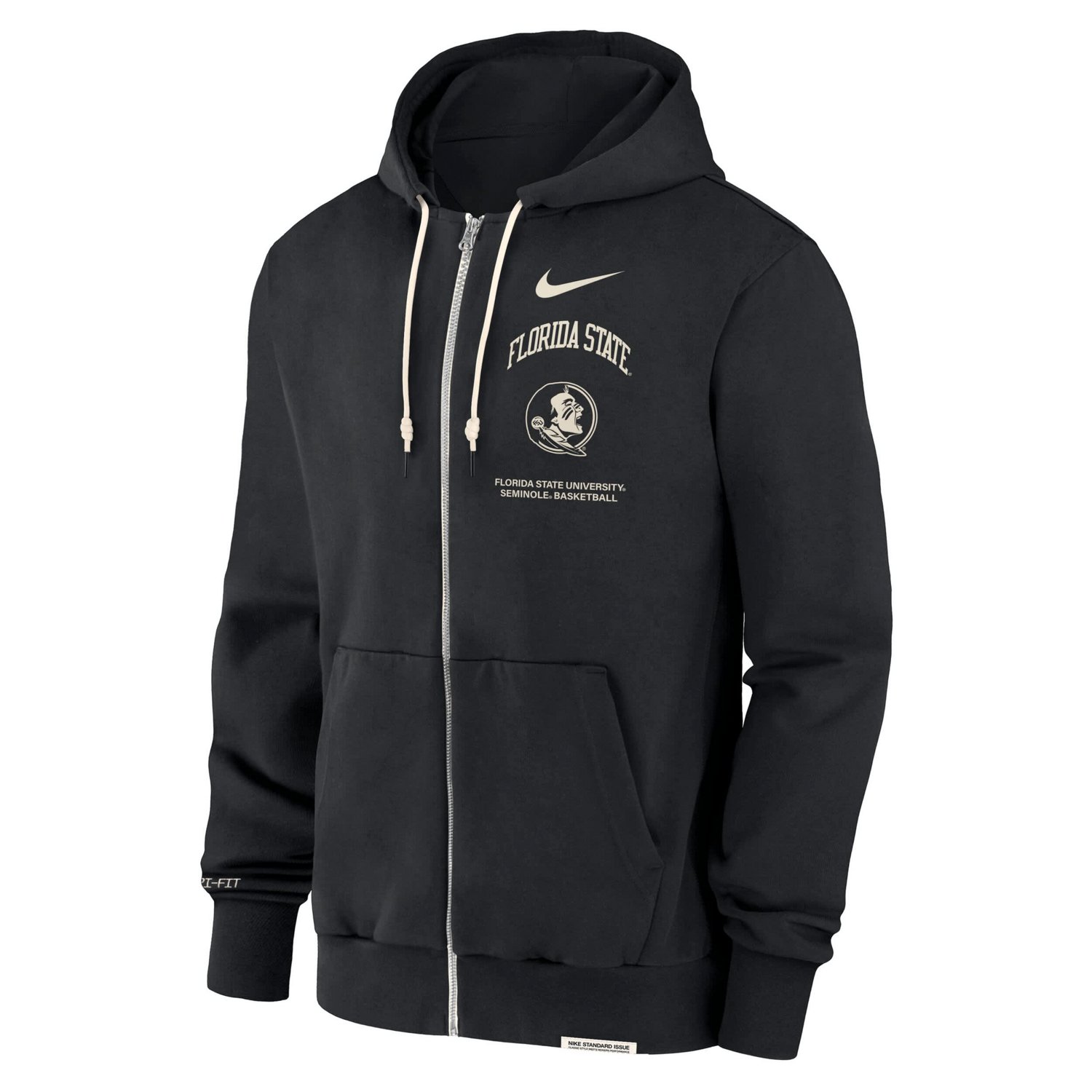Nike Florida State Seminoles On-Court Performance Full-Zip Hoodie                                                                - view number 2
