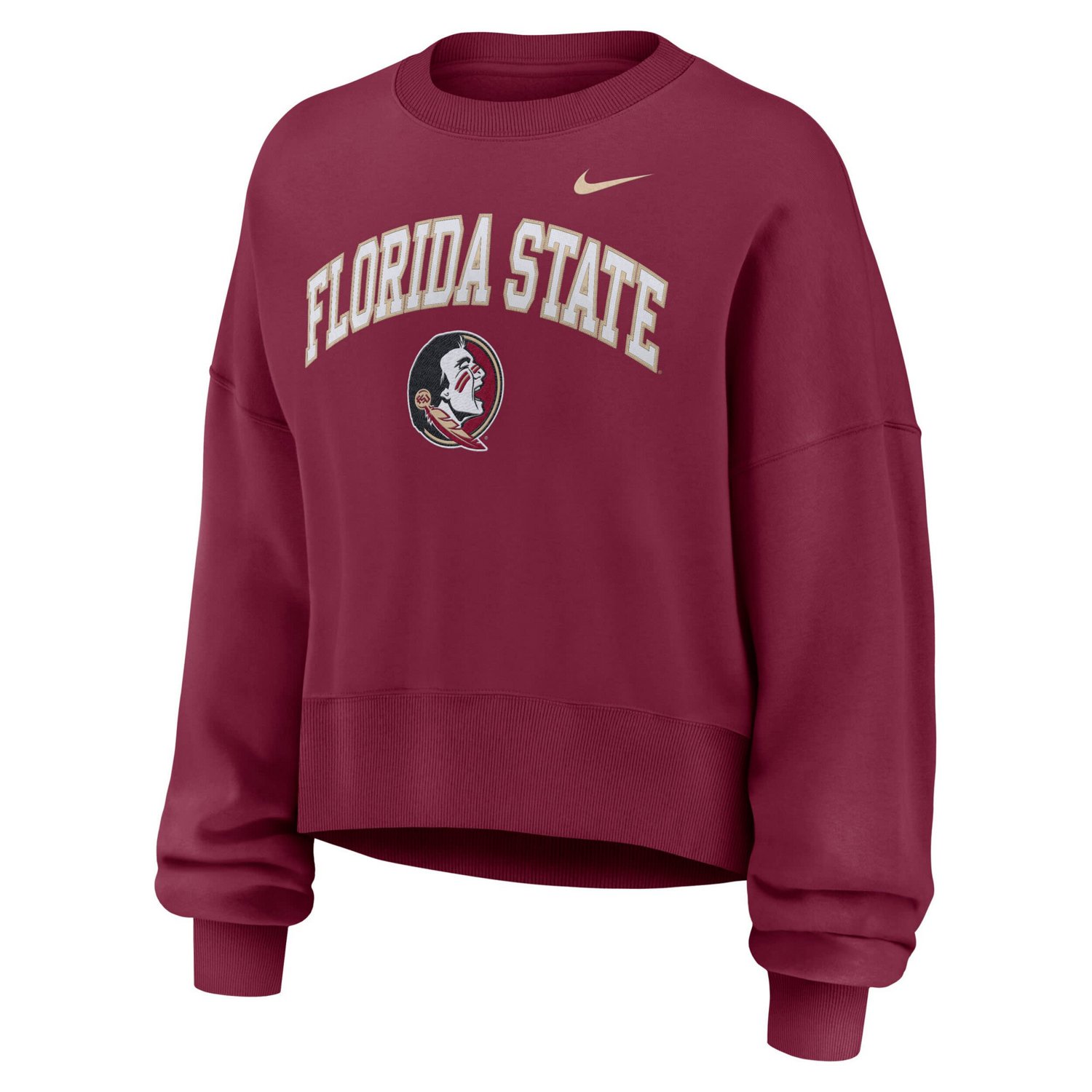 Nike Florida State Seminoles Oversized Phoenix Arch Pullover Sweatshirt - view number 4