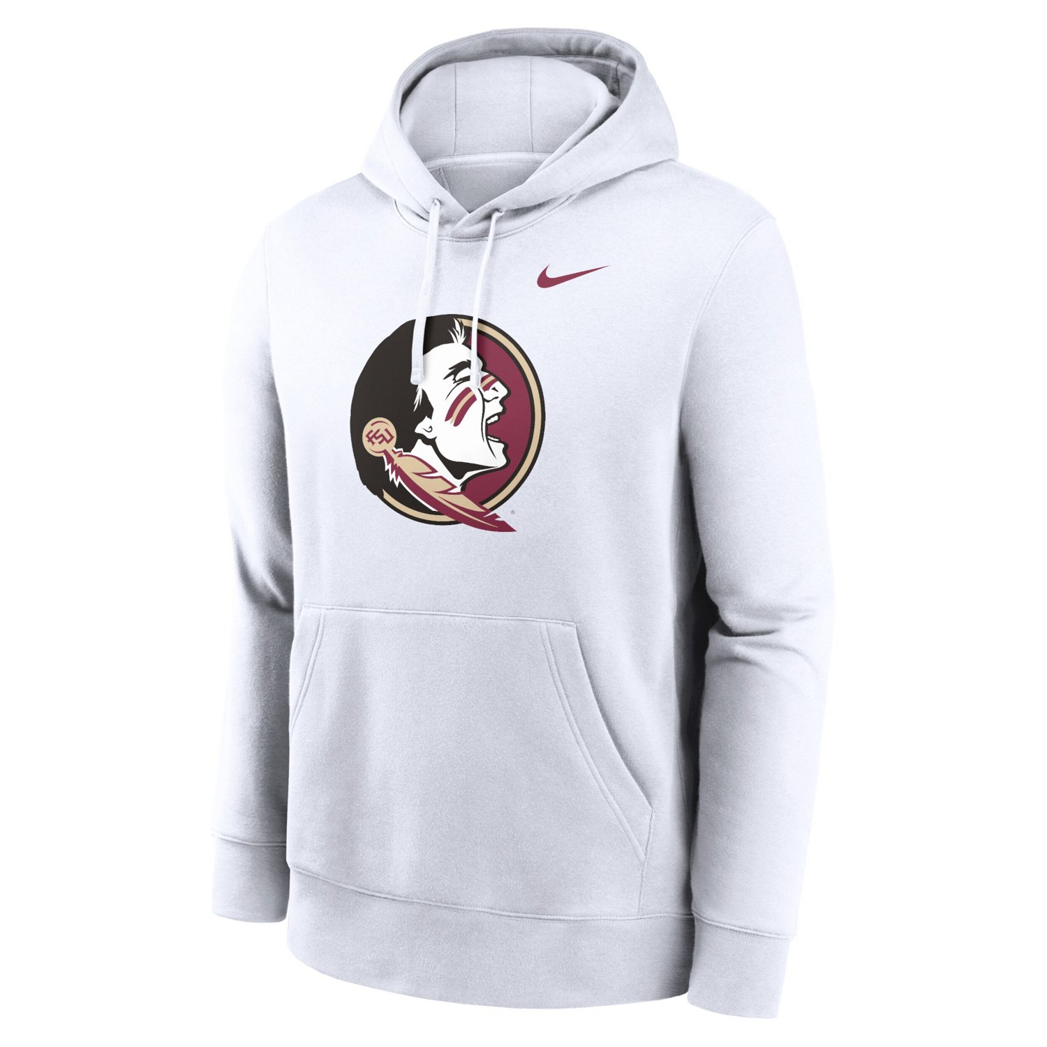 Nike Florida State Seminoles Primetime Evergreen Club Fleece Pullover Hoodie - view number 2