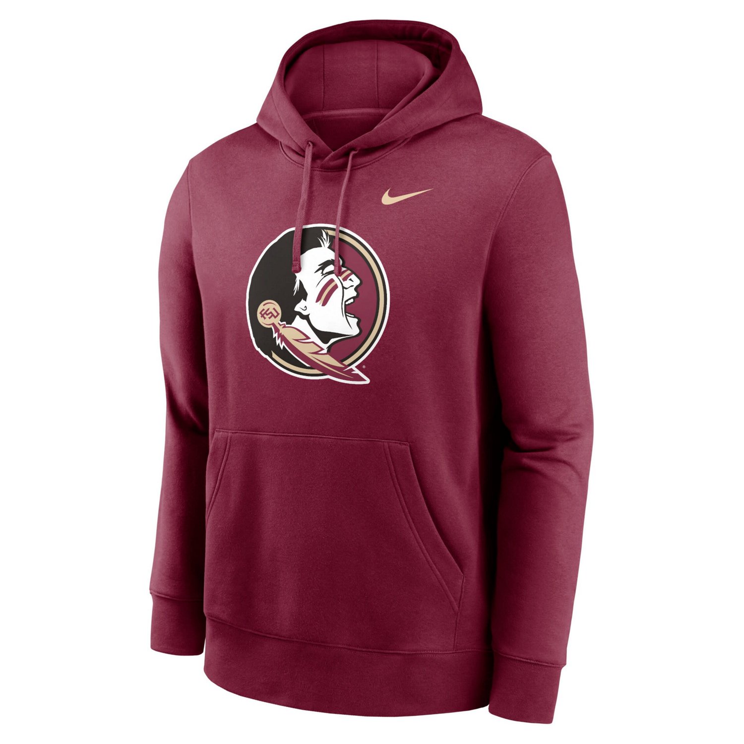 Nike Florida State Seminoles Primetime Evergreen Club Fleece Pullover Hoodie - view number 2
