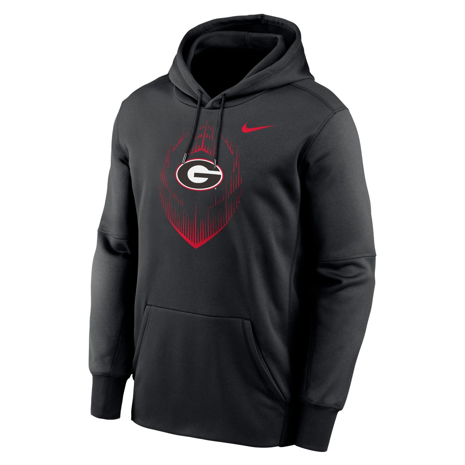 Nike Georgia Bulldogs Football Icon Performance Fleece Pullover Hoodie                                                           - view number 2