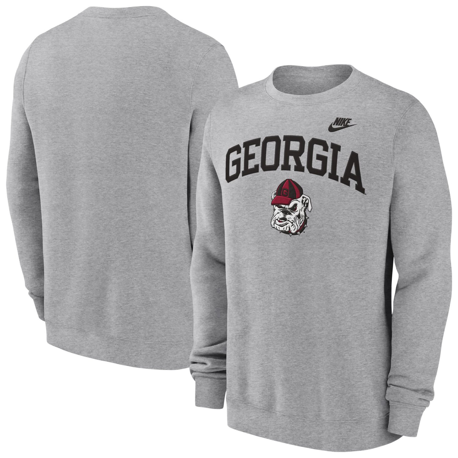 Nike Georgia Bulldogs Legacy Classic Tackle Twill Embroidered Arch Over Logo Pullover Sweatshirt                                 - view number 1