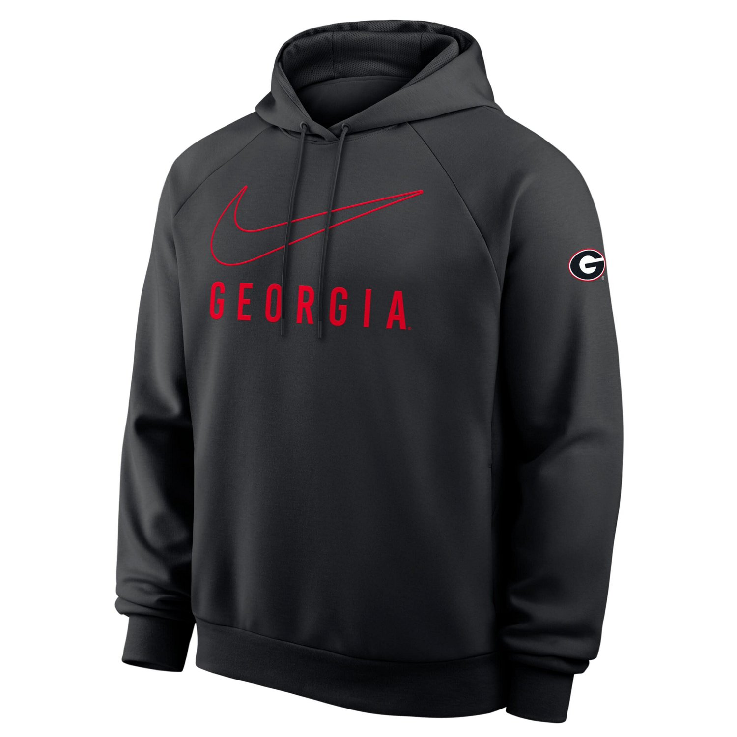 Nike Georgia Bulldogs Premium Raglan Dri-FIT Hoodie - view number 4