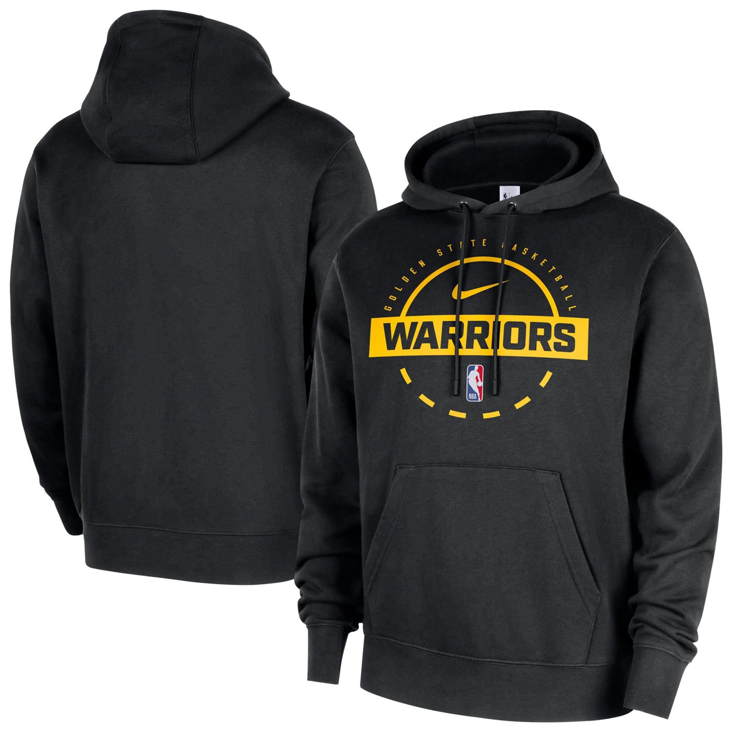 Nike Golden State Warriors 2025 26 Authentic Practice Club Pullover Hoodie - view number 1