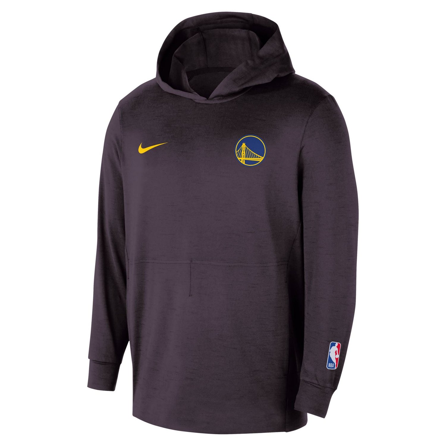 Nike Golden State Warriors Authentic Practice Yoga Restore Pullover Hoodie - view number 2